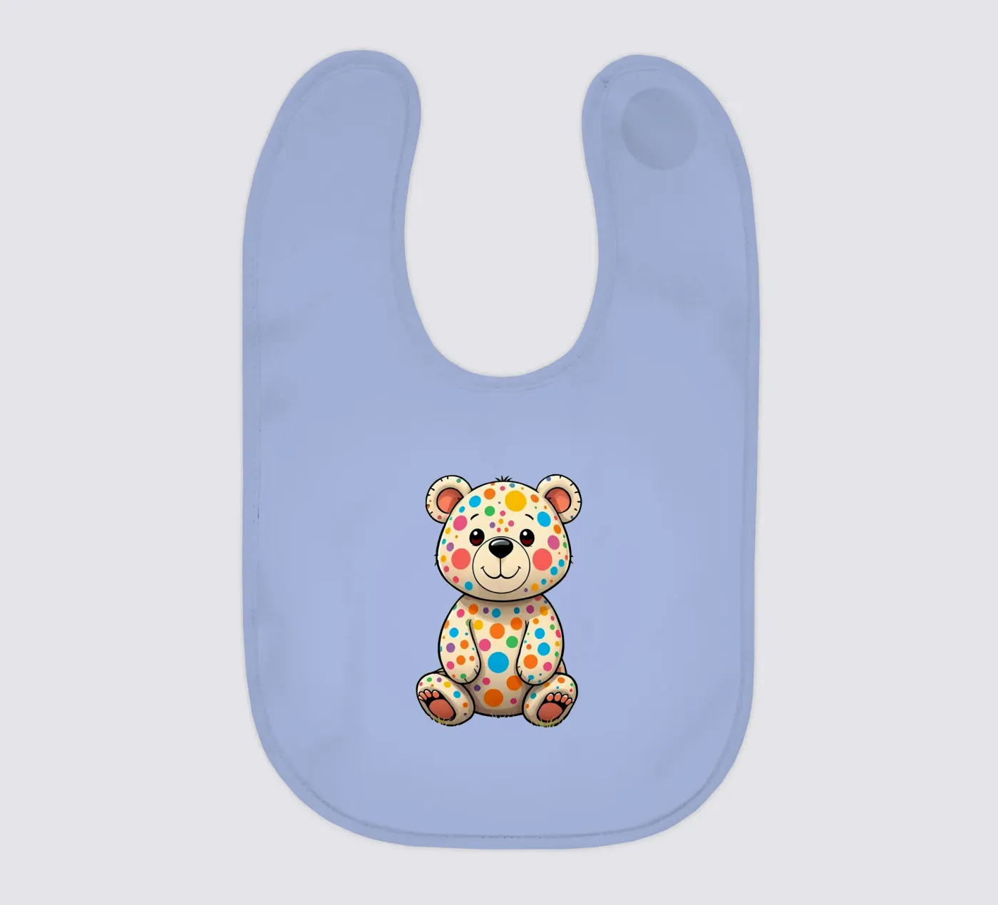 Bear_2a baby slabbetje van Tierisch bunt by LK