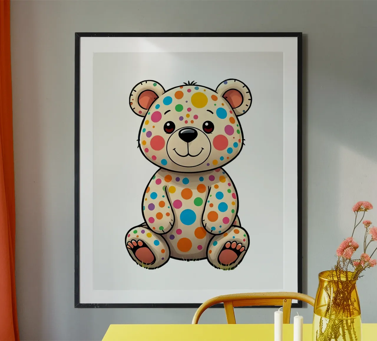 Orso_2a poster da Tierisch bunt by LK