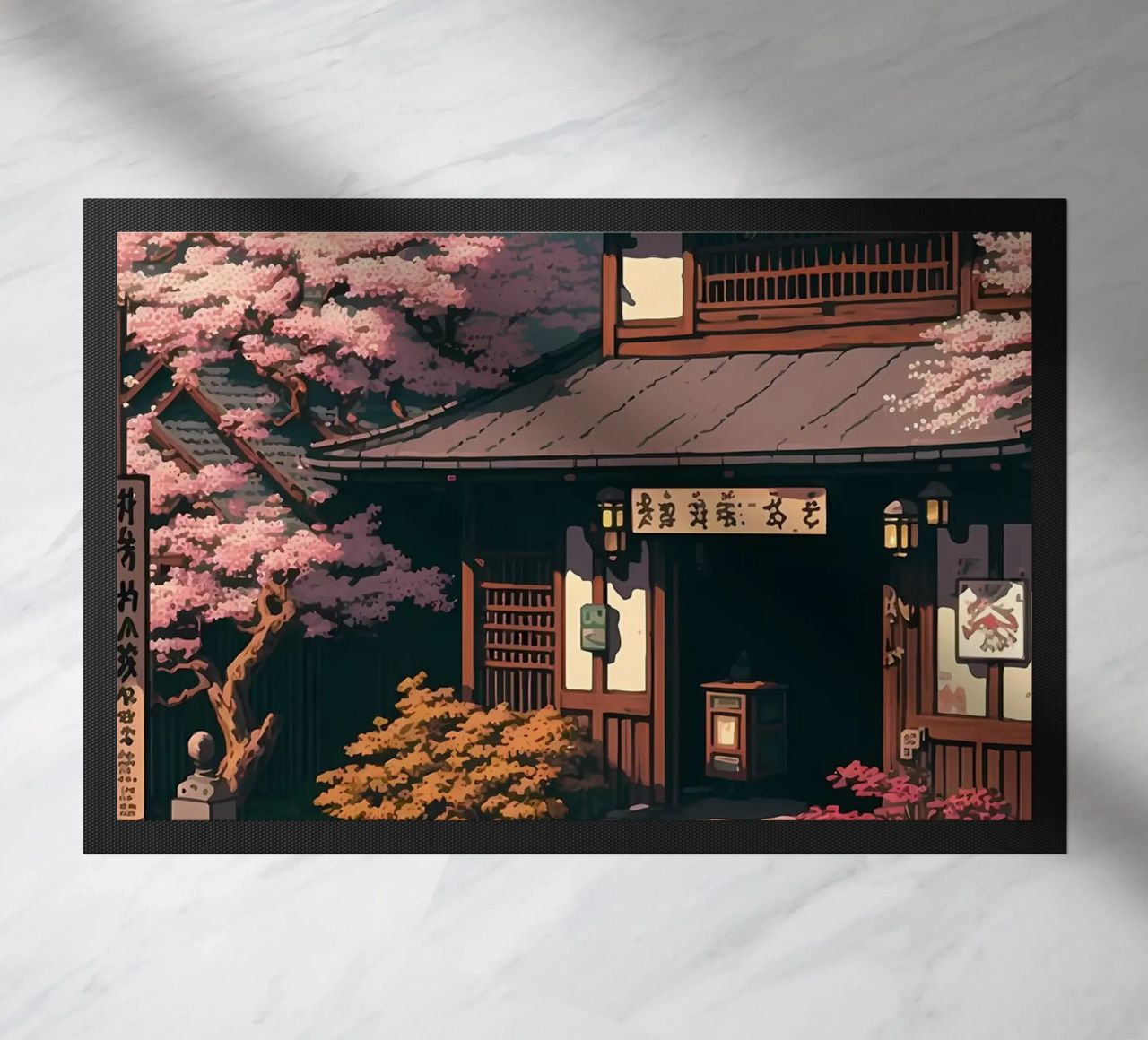 Giappone Pixel art zerbino da Bernotas