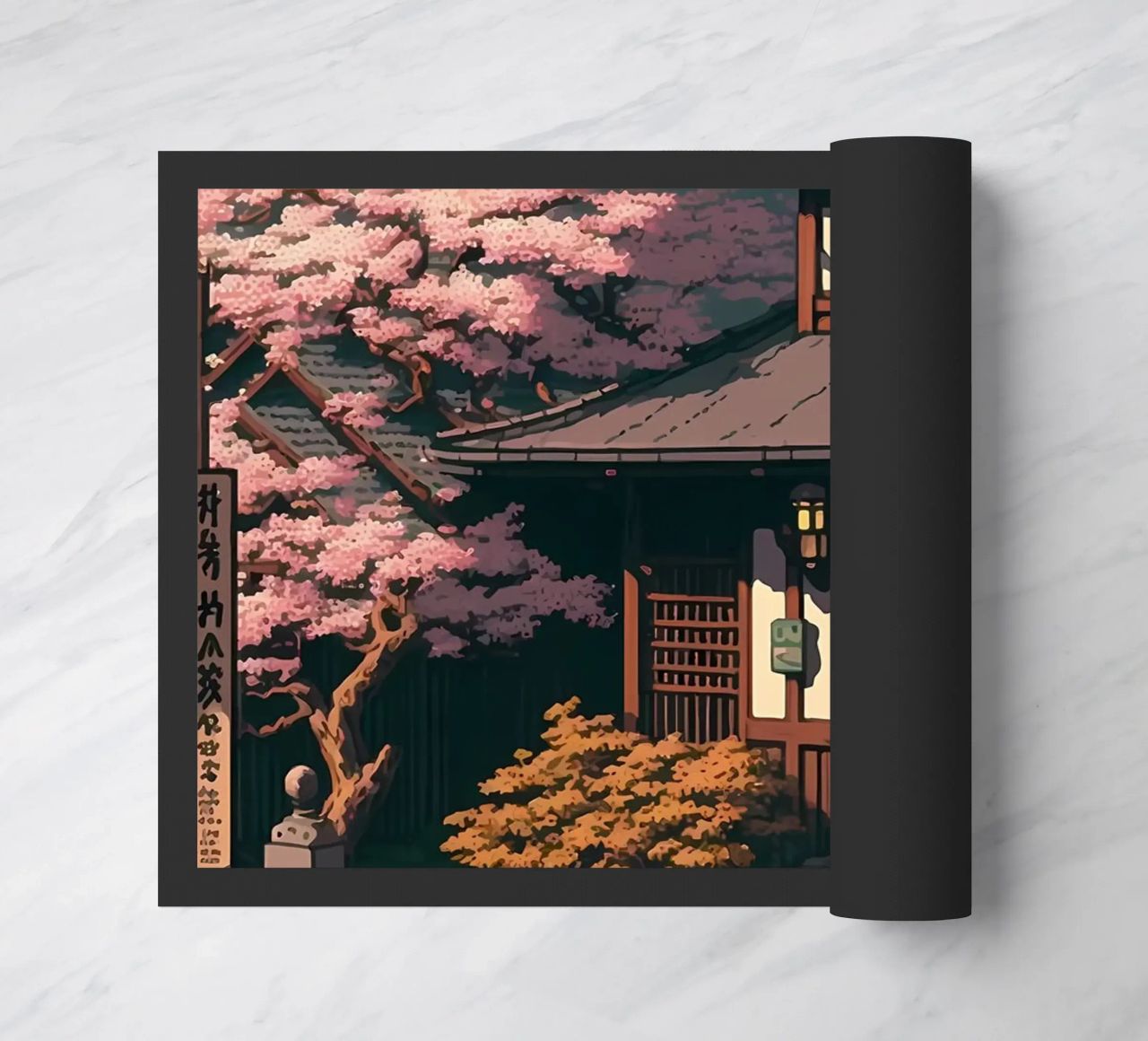 Giappone Pixel art zerbino da Bernotas