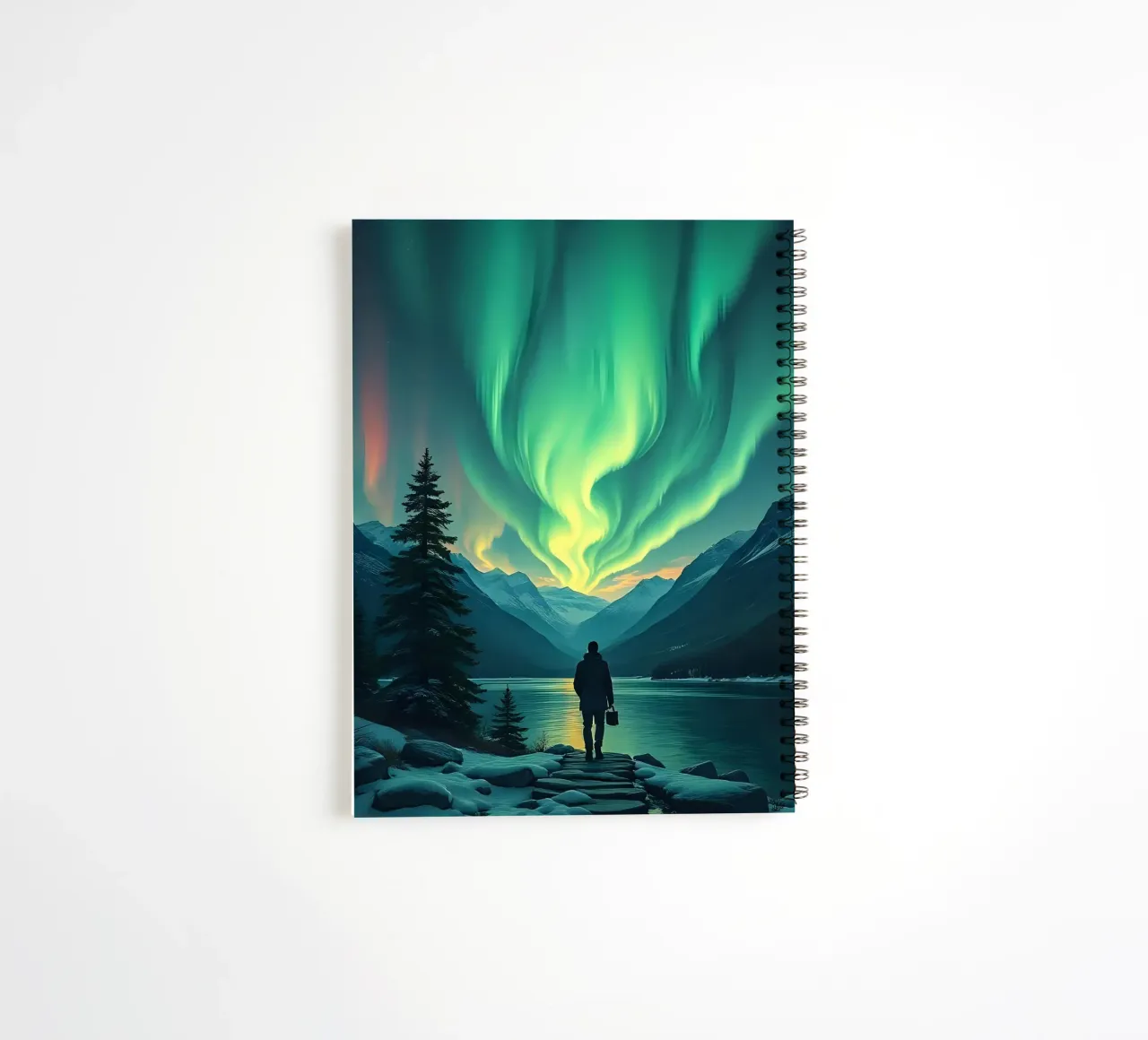 Polarlichter_1 Ringbuch von Fantasie & Mystikwelten by LK