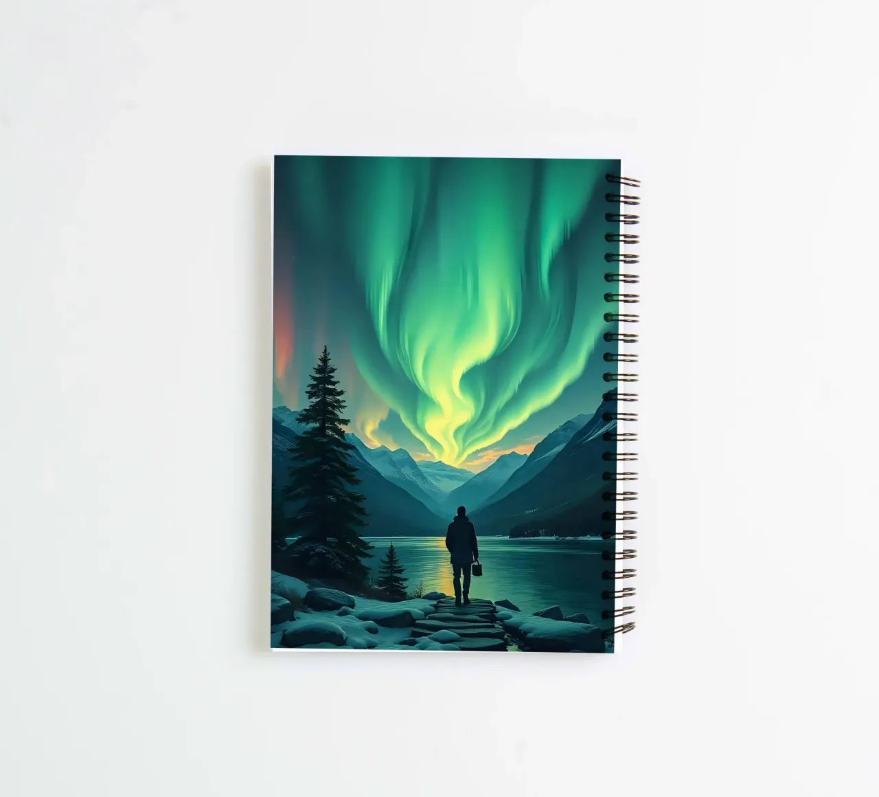Polarlichter_1 Ringbuch von Fantasie & Mystikwelten by LK