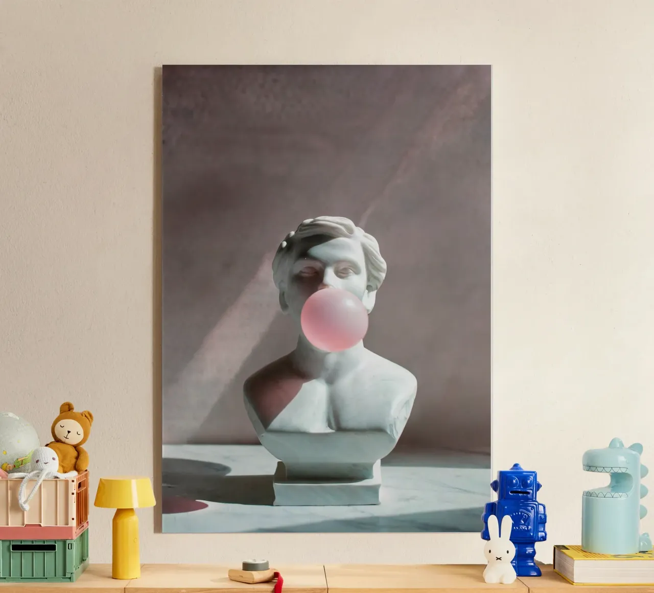 Pop #1 plexiglass da rafael campezato