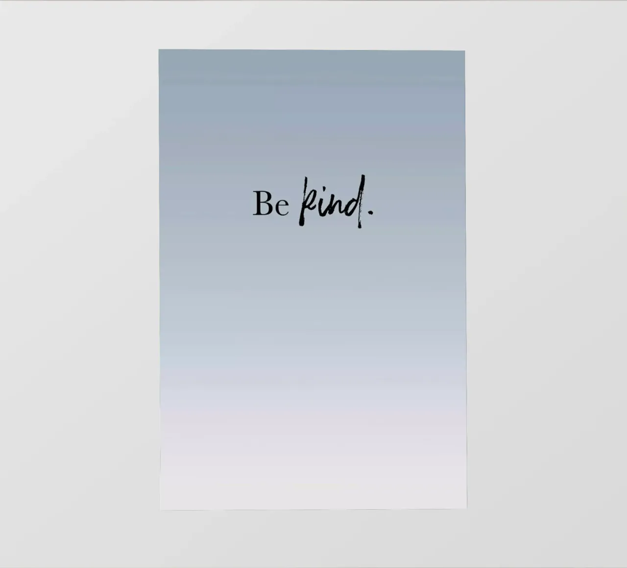 Be Kind telo in pvc da Studio One