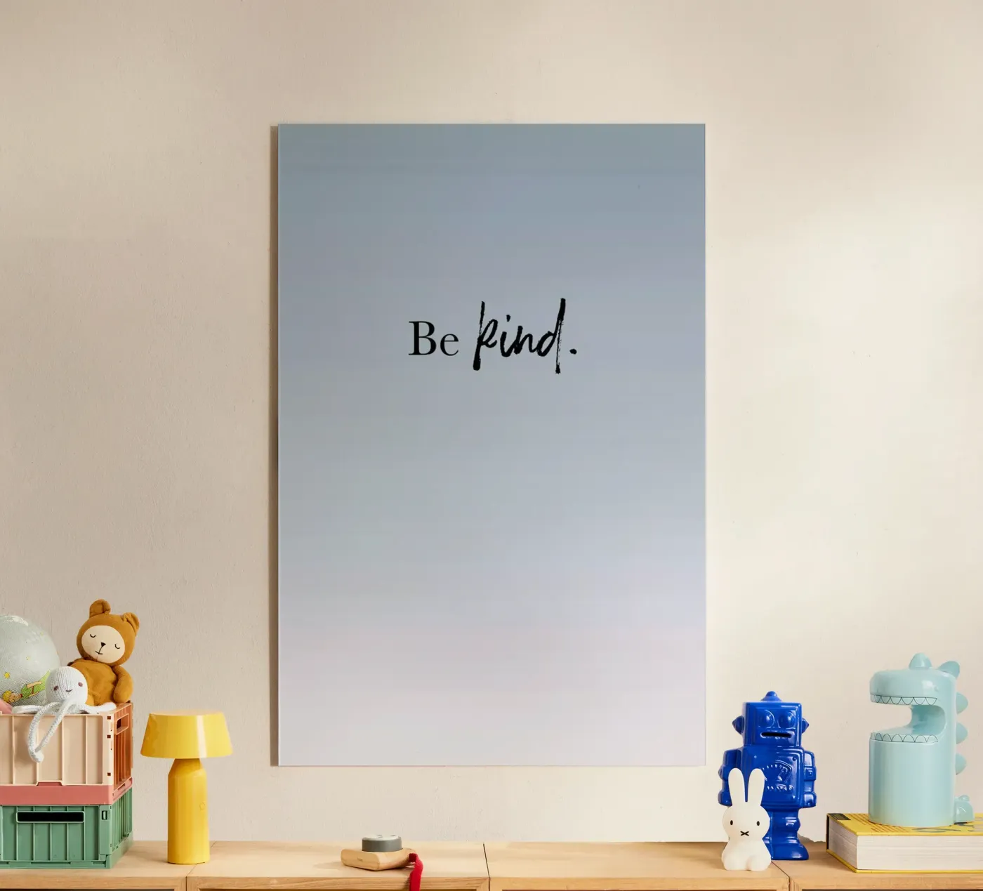 Be Kind plexiglas de Studio One