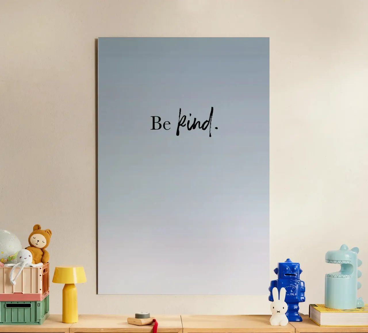 Be Kind alluminio dibond da Studio One