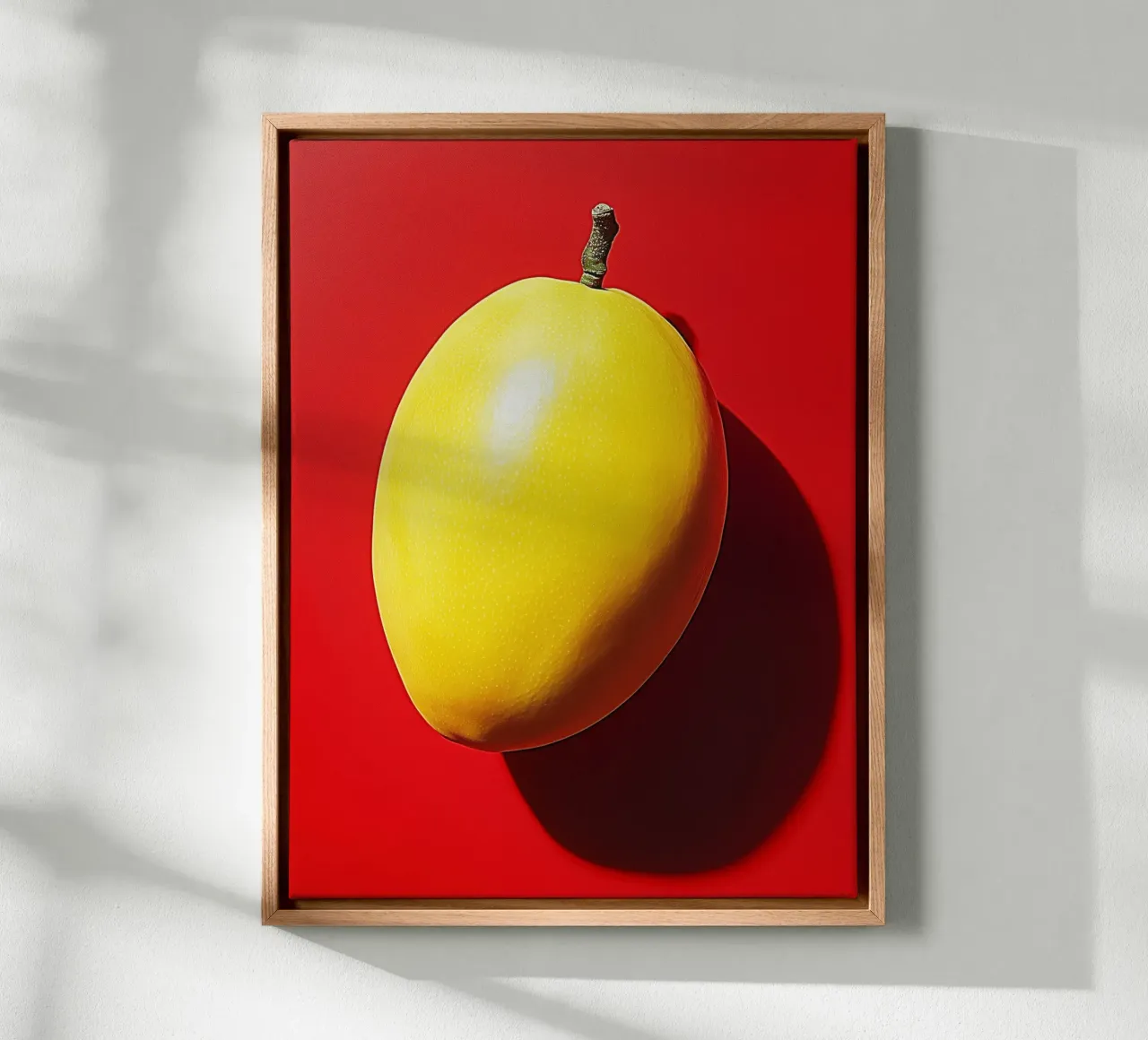 Mango d'oro tela con Cornice a cassetta da Spice & Style