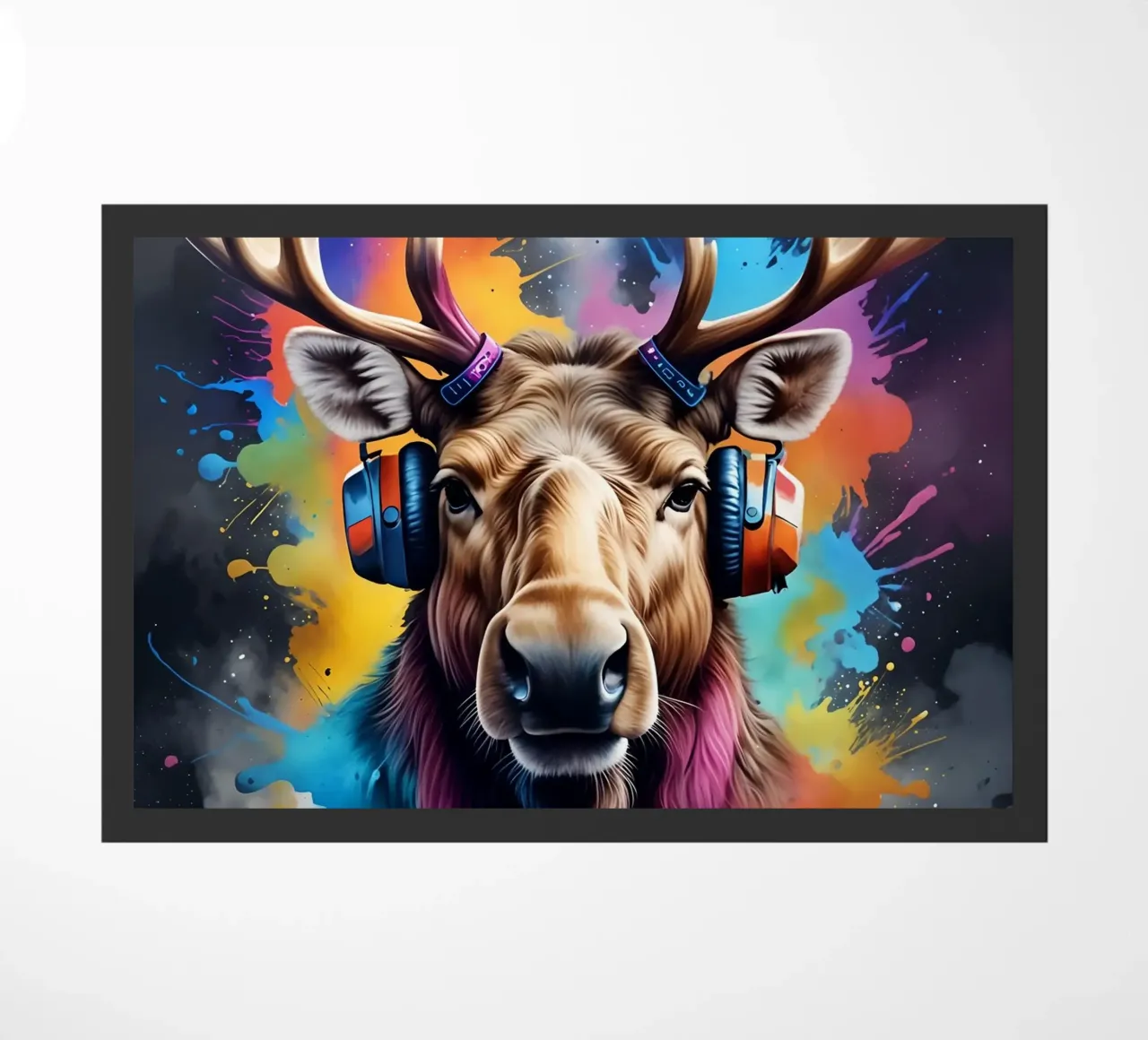 Alce in cuffia zerbino da MakArena