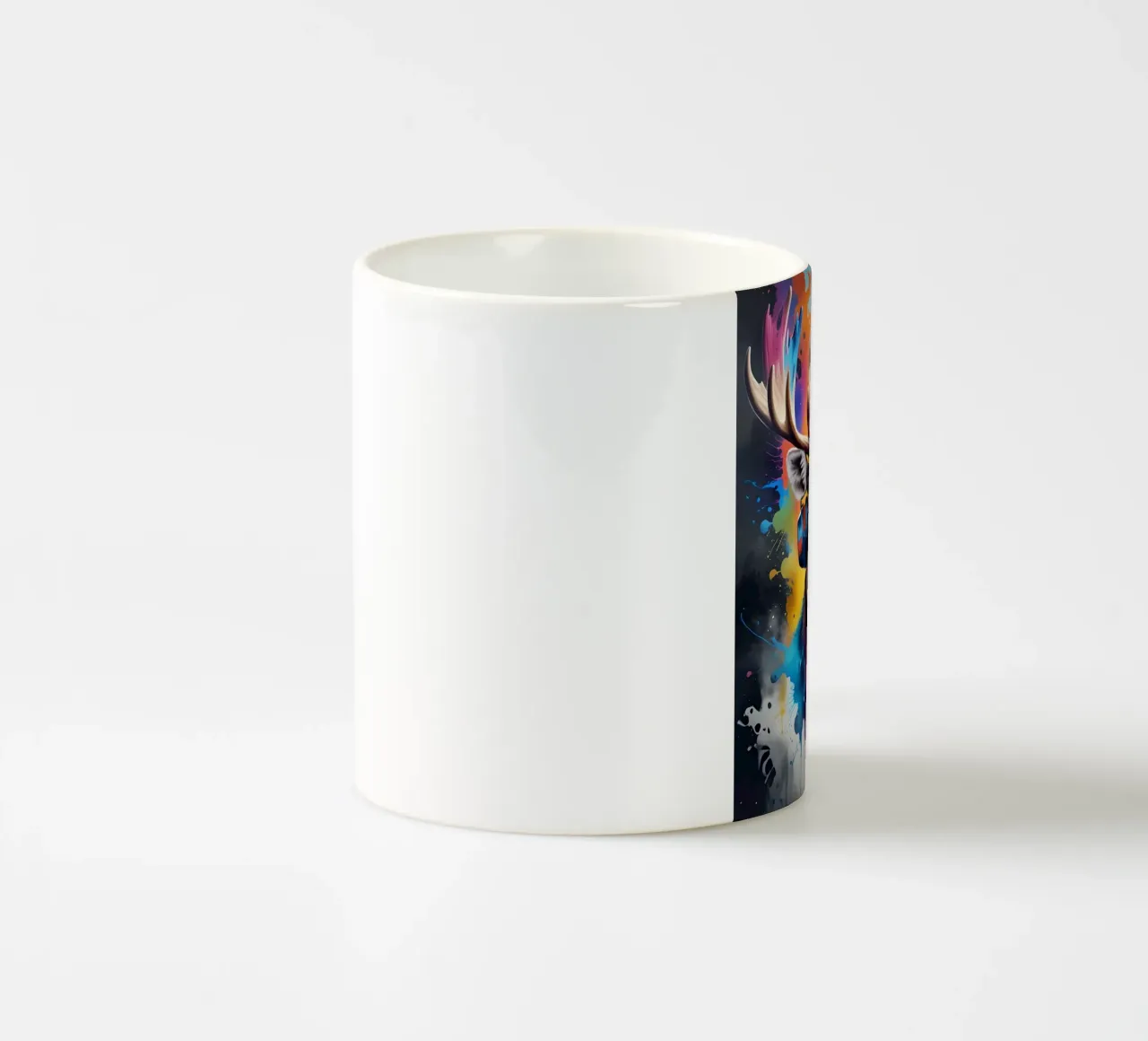Alce in cuffia tazza in ceramica da MakArena