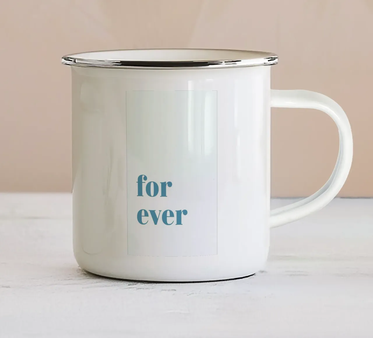 For Ever tazza in smalto da Studio One