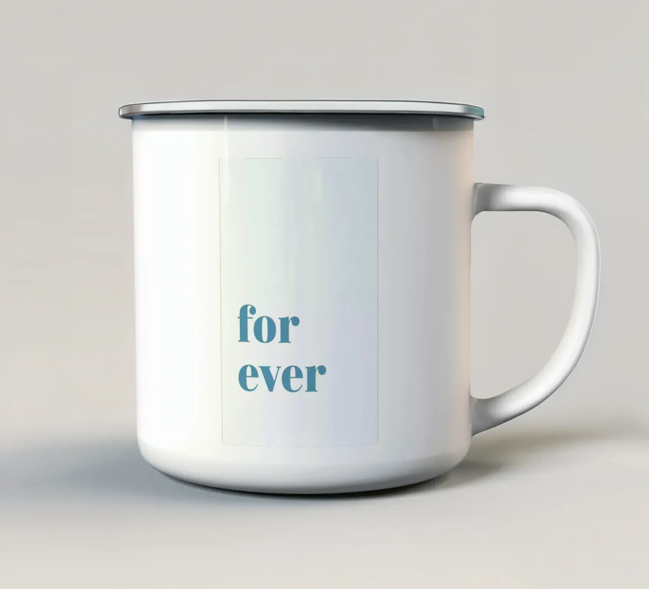 For Ever tazza in smalto da Studio One