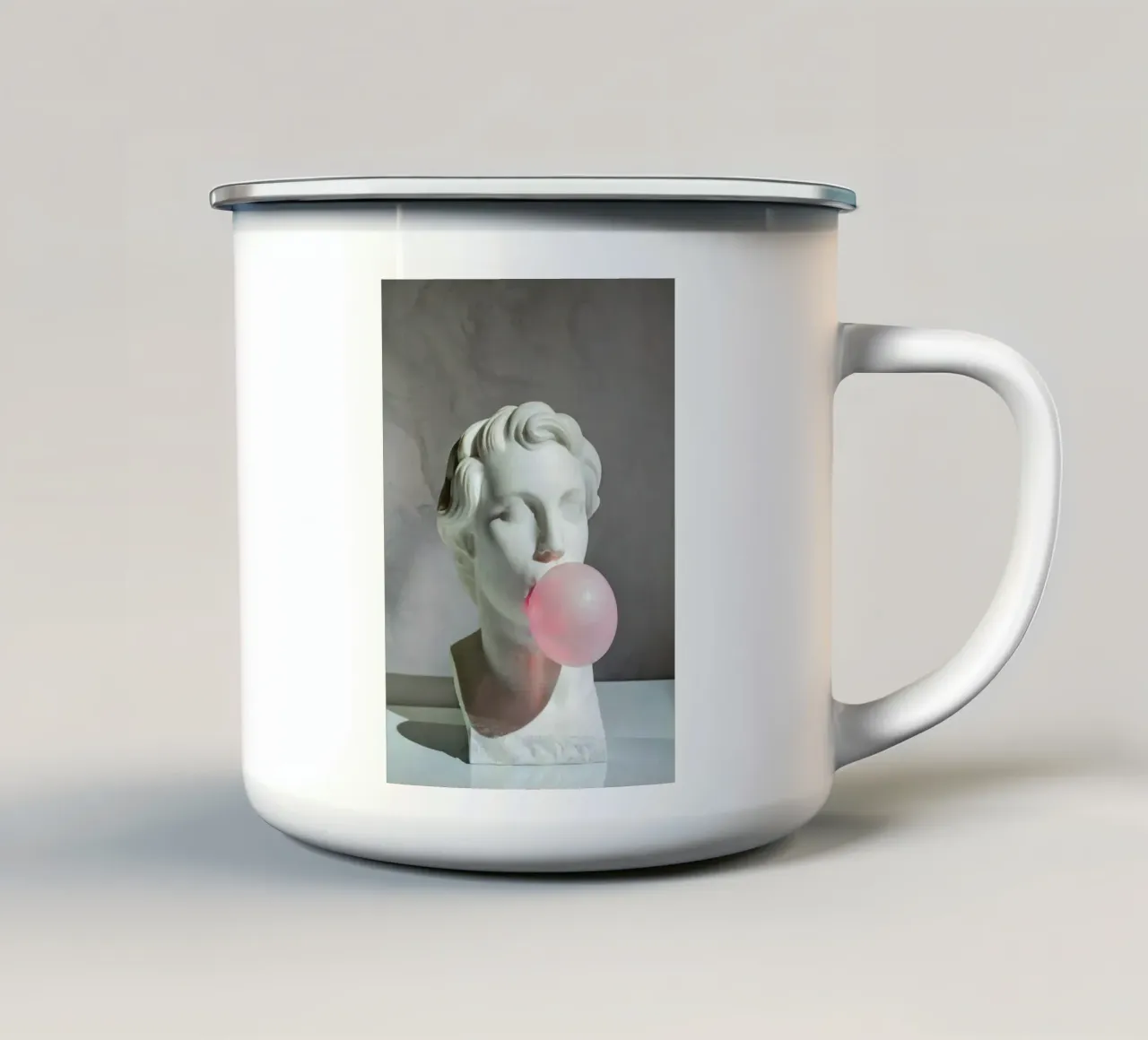 Pop #3 tazza in smalto da rafael campezato