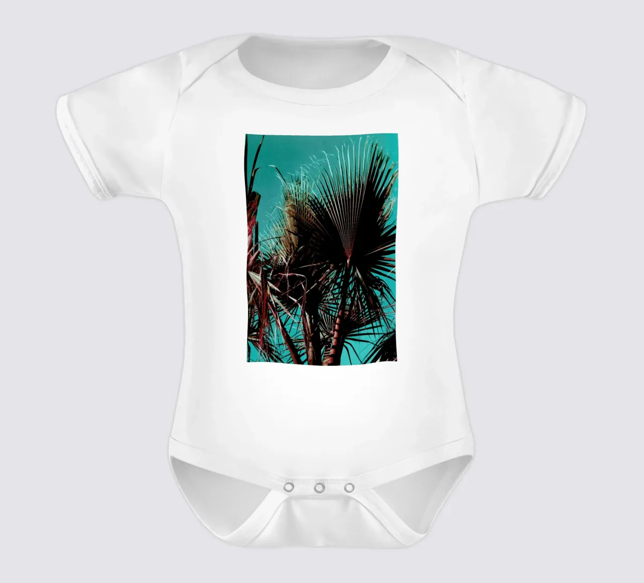 Palms V body neonato maniche corte da Sebastian Hilgetag