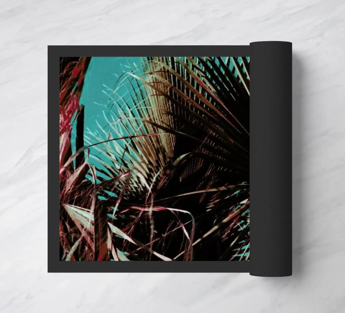 Palms V doormat by Sebastian Hilgetag