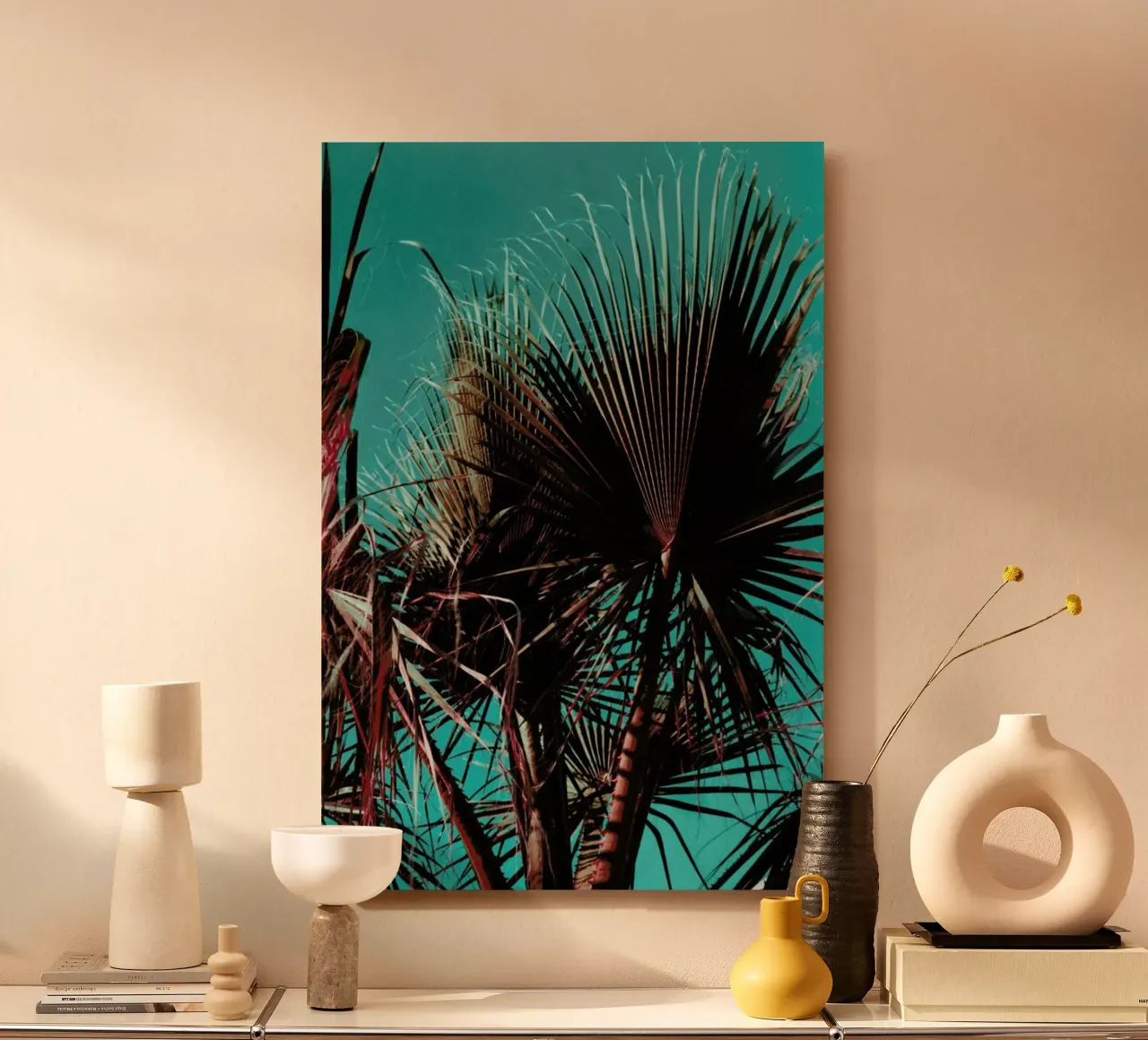 Palms V alluminio dibond da Sebastian Hilgetag