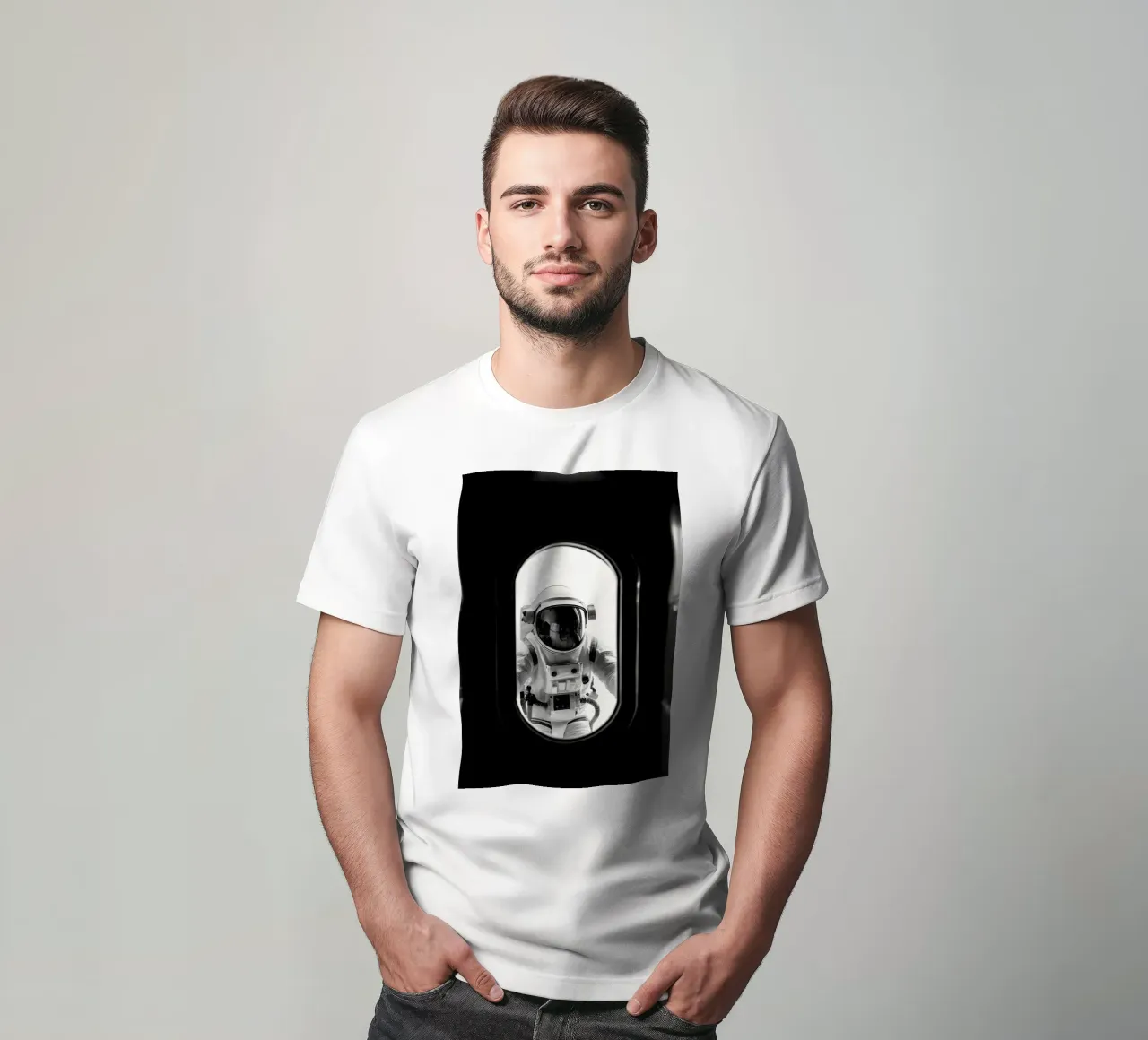 Lost in Space #1 t-shirt by rafael campezato