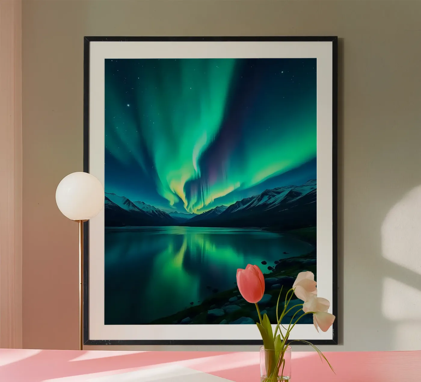 Aurora boreale_5 poster da Fantasie & Mystikwelten by LK