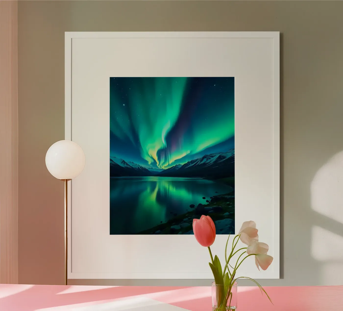 Aurora boreale_5 poster da Fantasie & Mystikwelten by LK