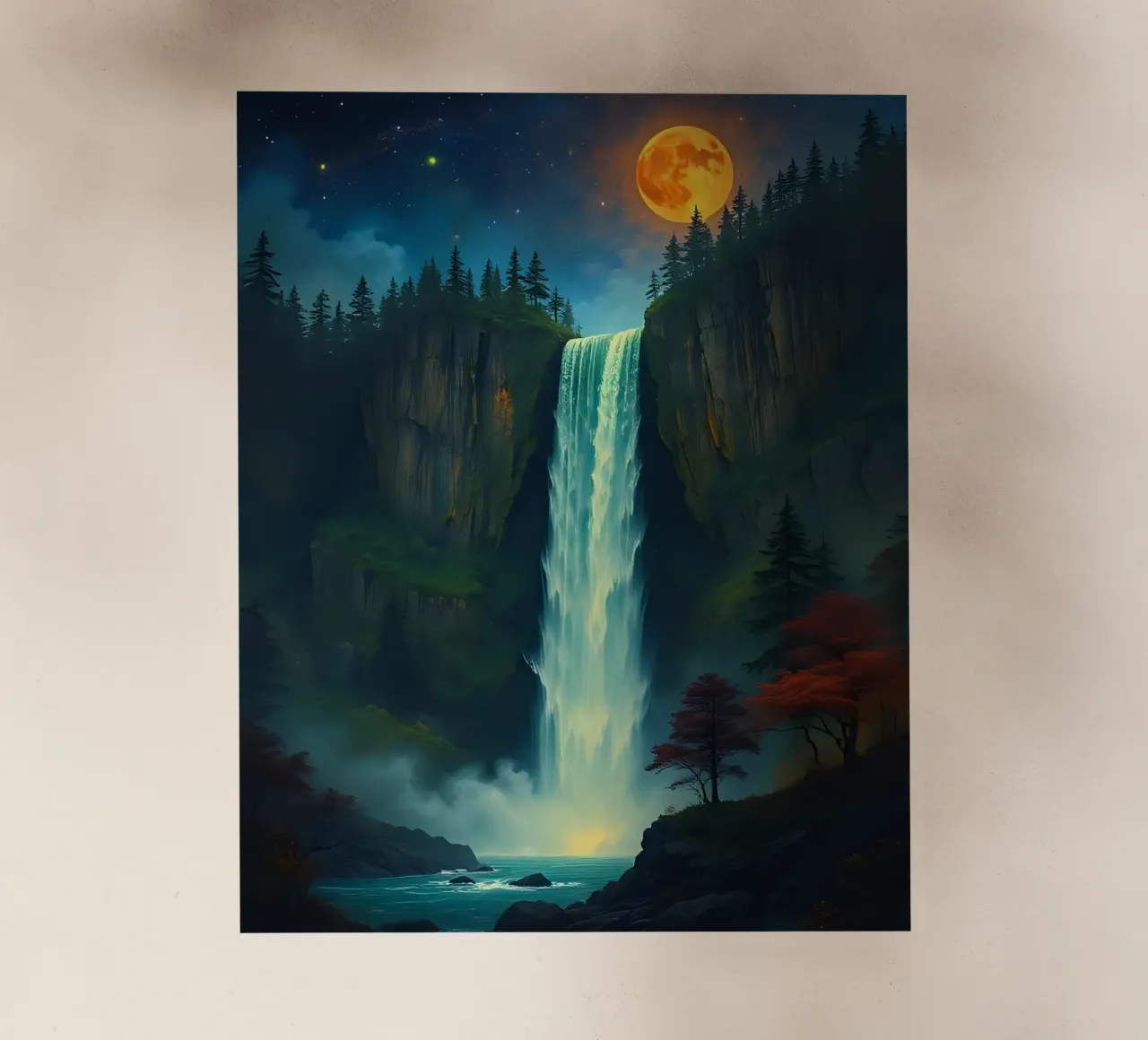 Cascata_1 pellicola backlit da Fantasie & Mystikwelten by LK