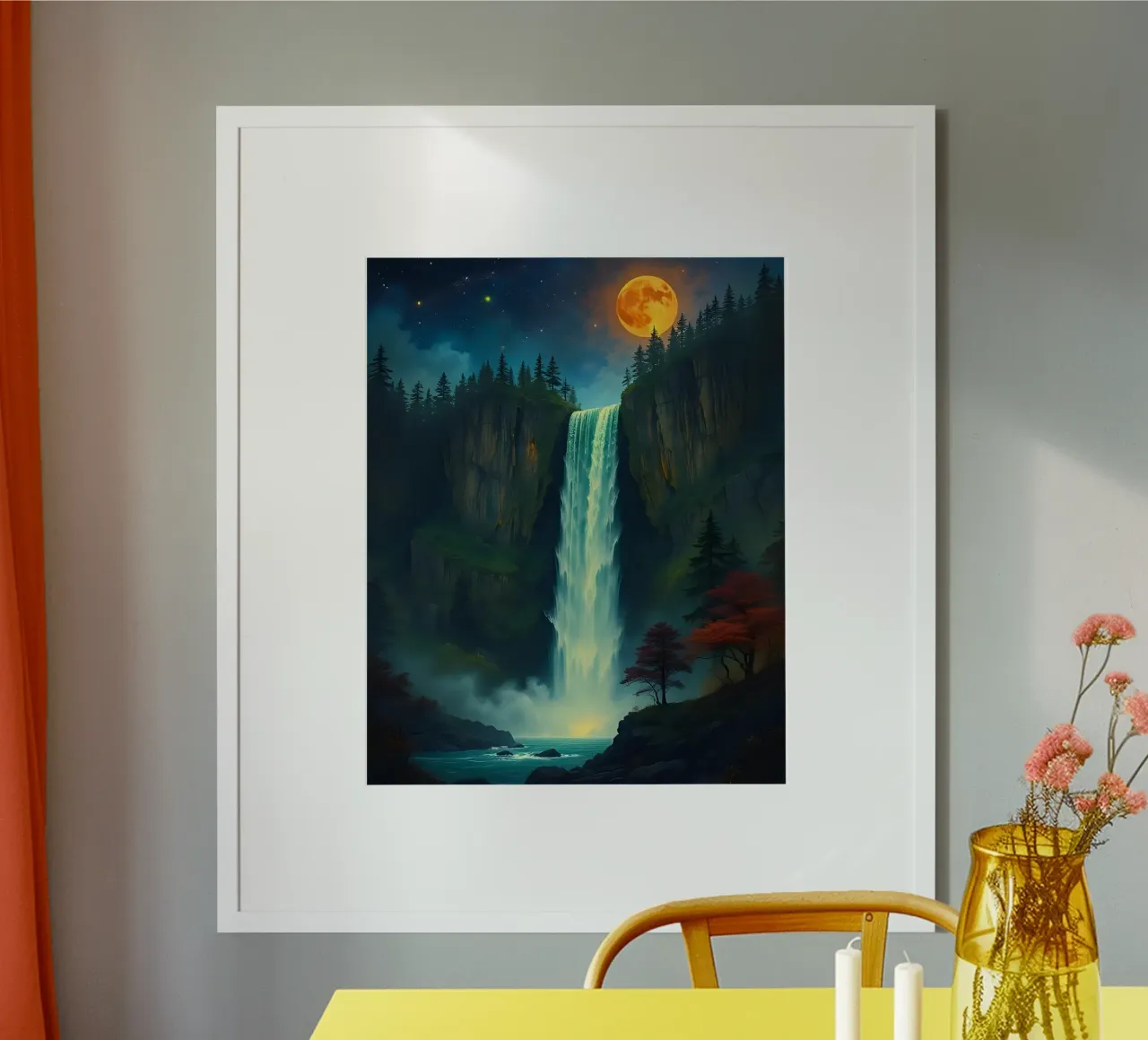 Cascata_1 poster da Fantasie & Mystikwelten by LK