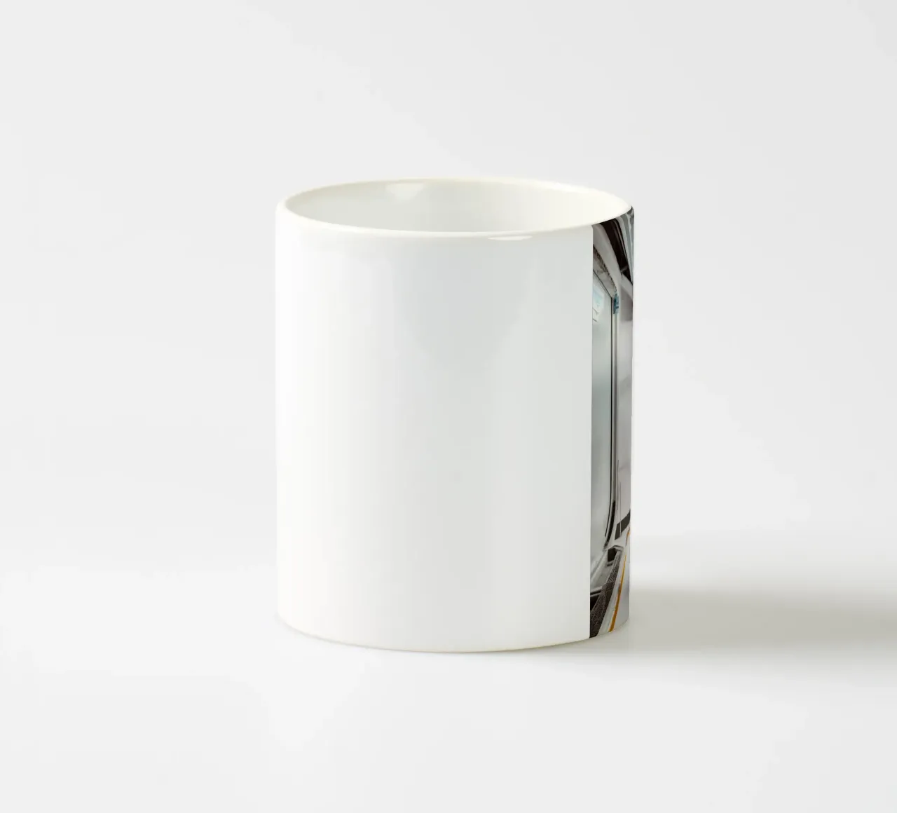 Lost in Space #2 ceramic mug by rafael campezato
