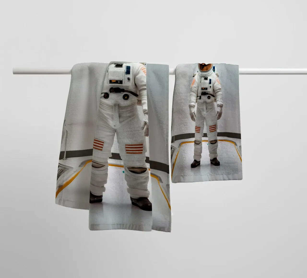 Lost in Space #2 asciugamano da bagno da rafael campezato