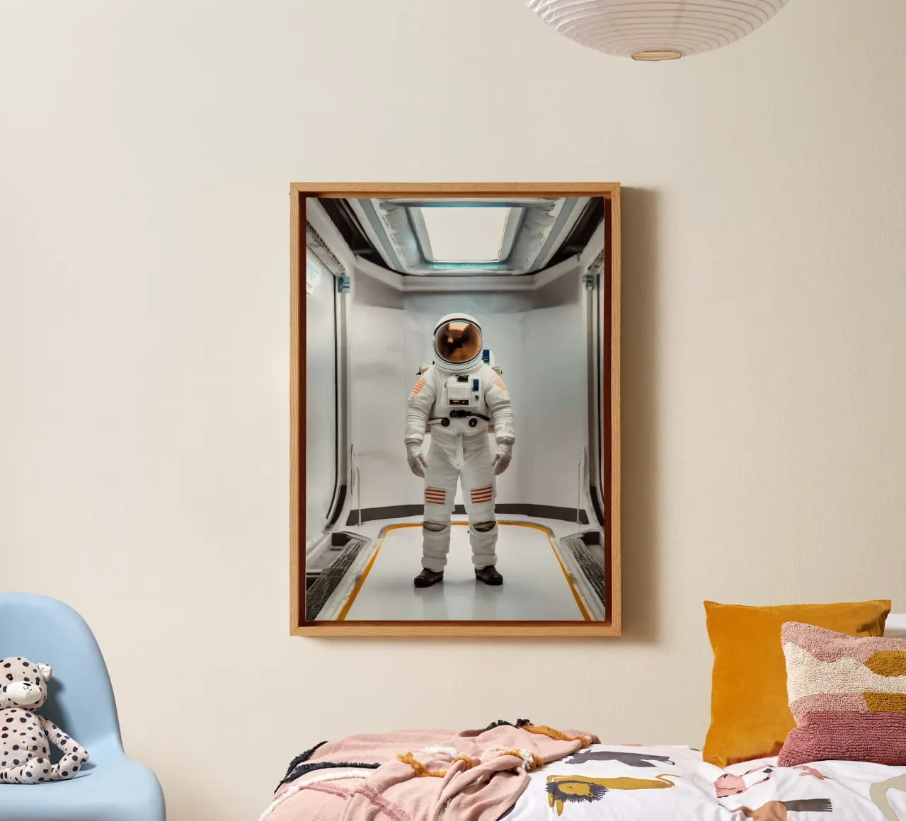 Lost in Space #2 tela con Cornice a cassetta da rafael campezato