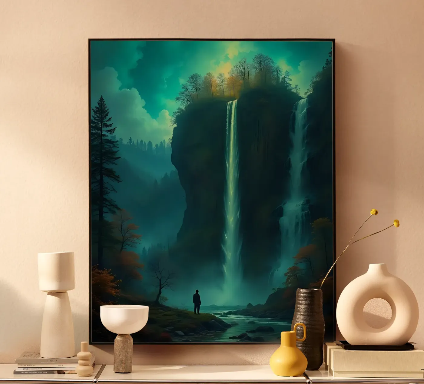 Waterfall_2 acrylic glass by Fantasie & Mystikwelten by LK