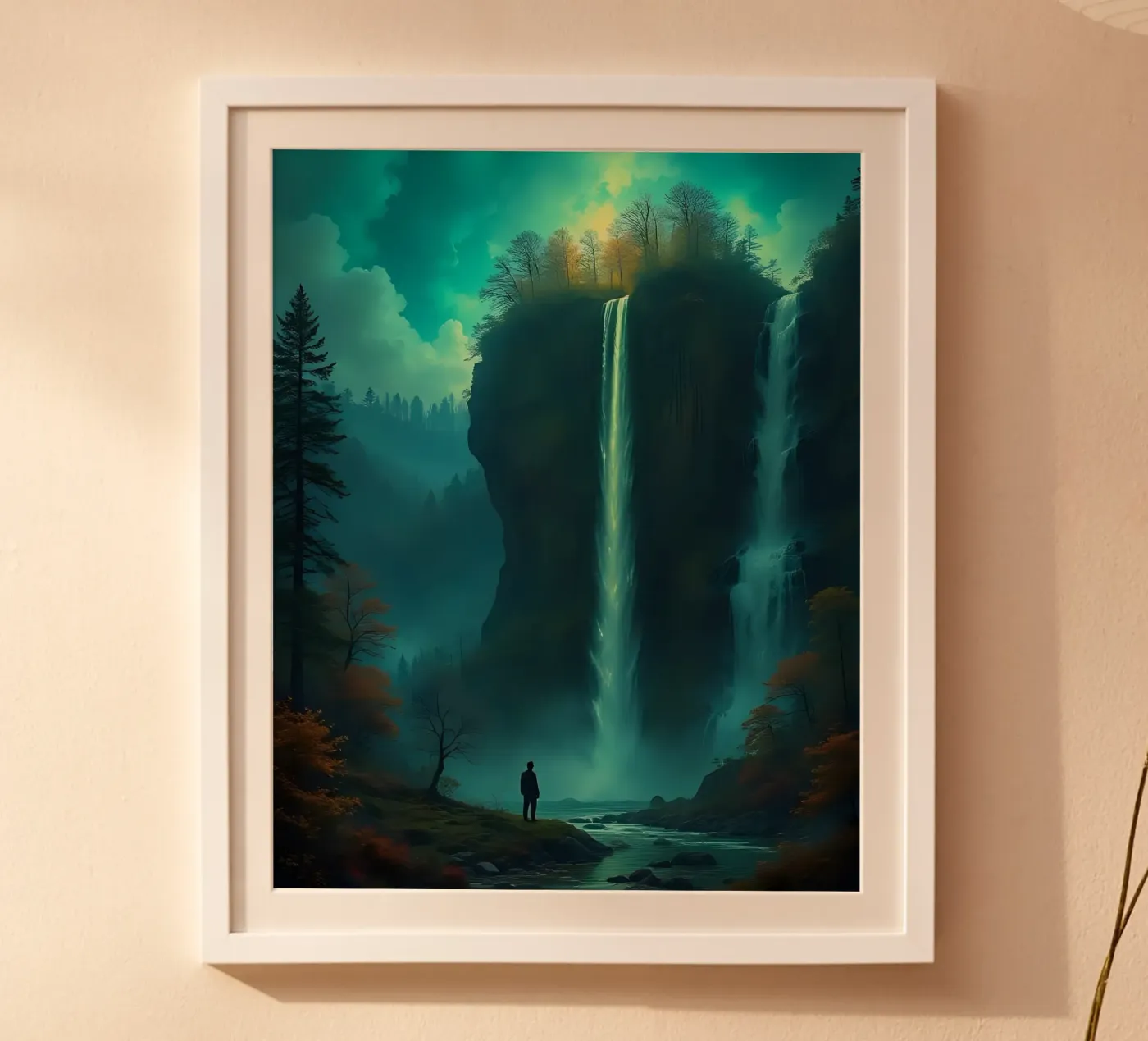 Waterfall_2 poster by Fantasie & Mystikwelten by LK