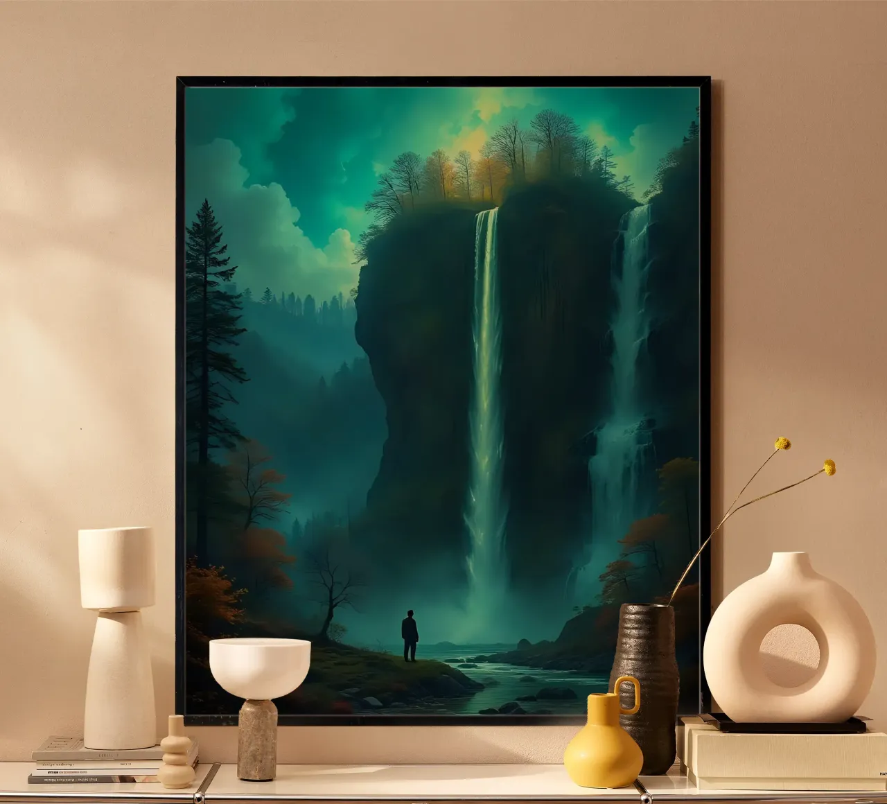 Cascata_2 carta hahnemühle da Fantasie & Mystikwelten by LK