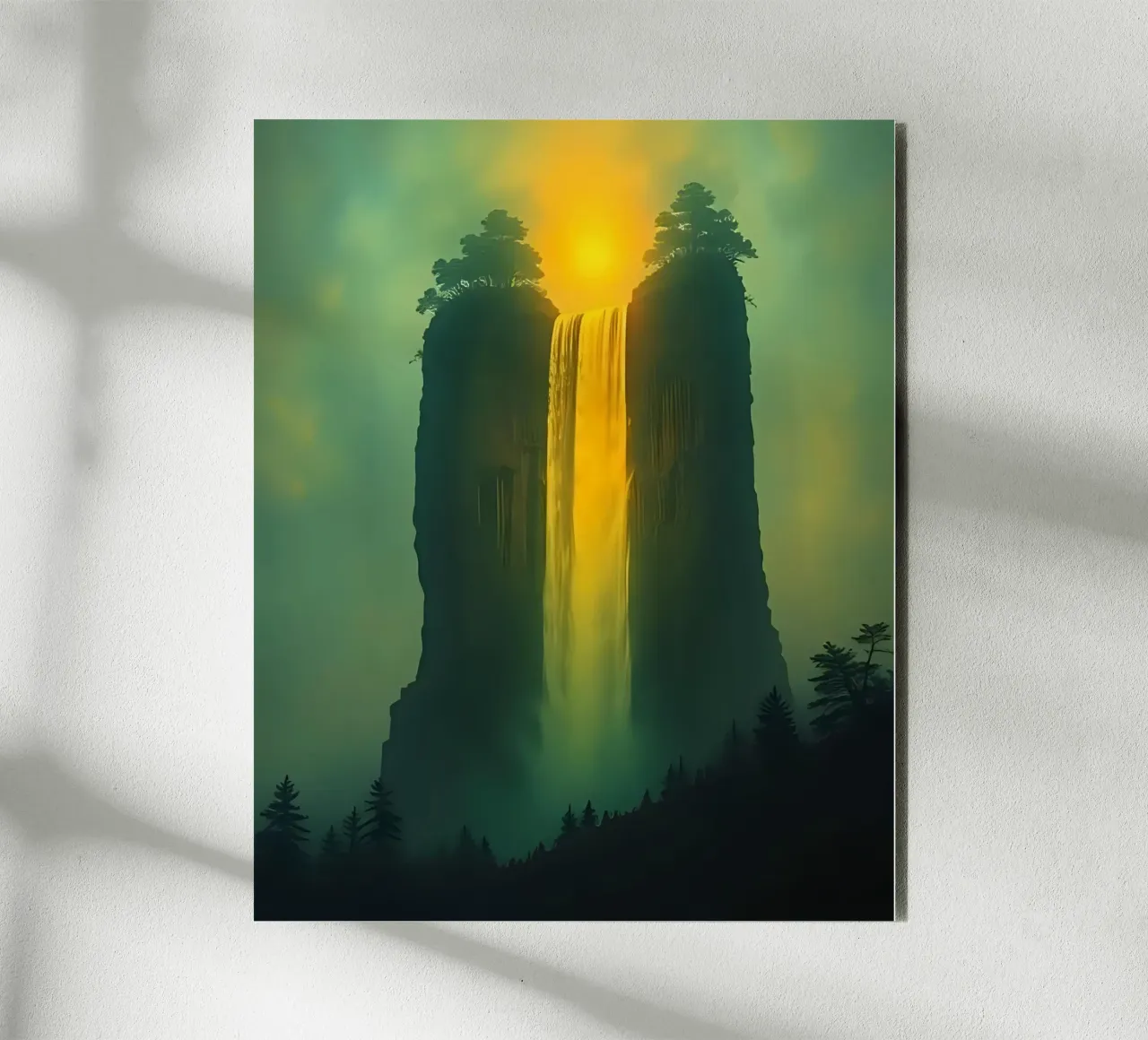 Cascata_3 alluminio dibond da Fantasie & Mystikwelten by LK