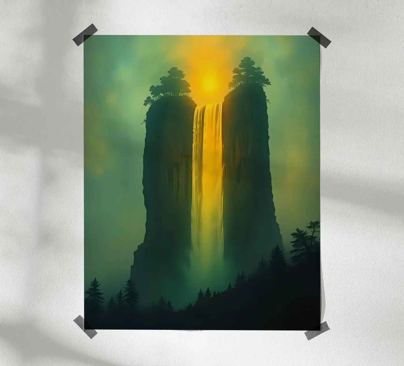 Cascata_3 poster da Fantasie & Mystikwelten by LK