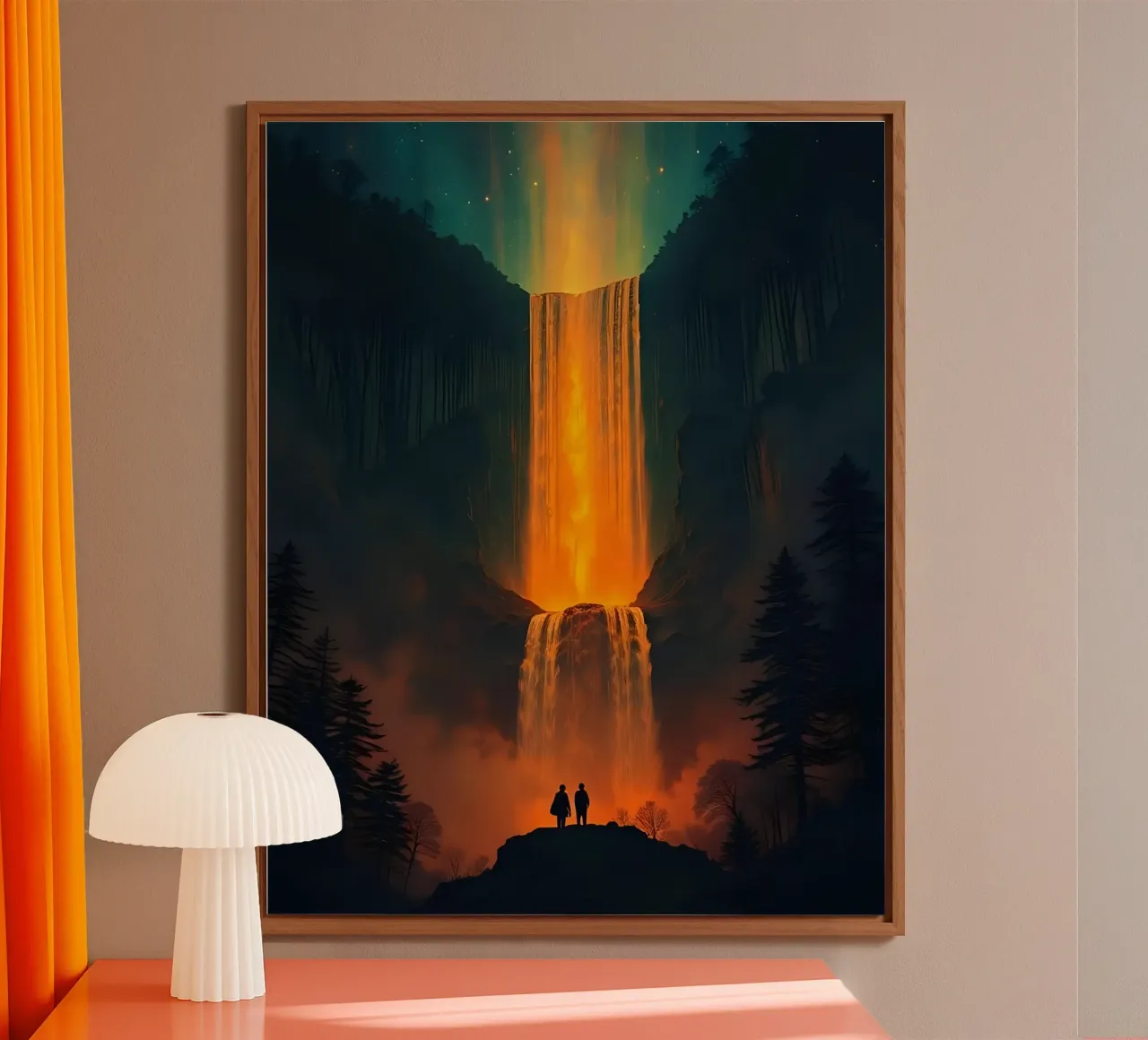 Cascata_4 alluminio dibond da Fantasie & Mystikwelten by LK