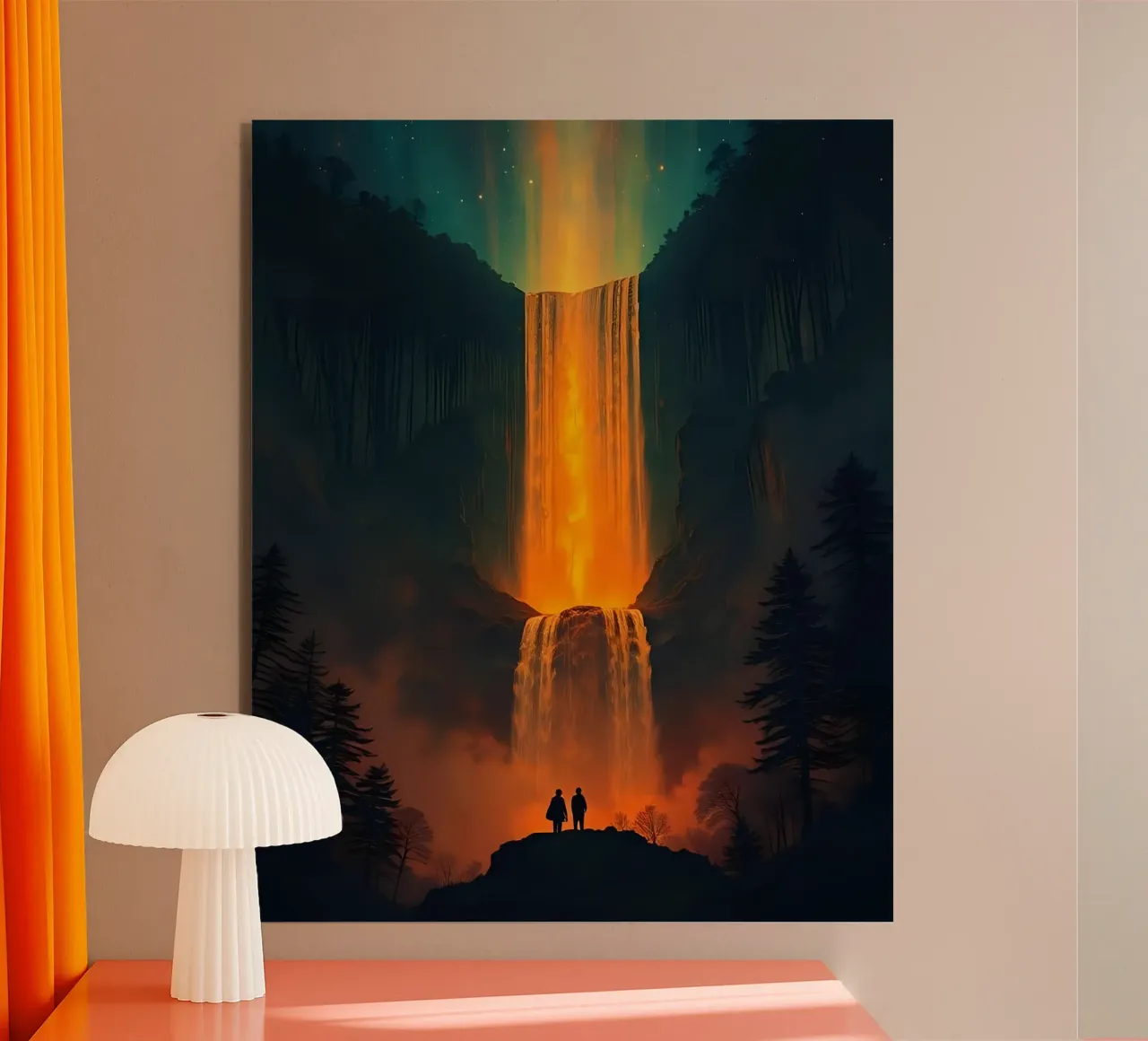 Cascata_4 alluminio dibond da Fantasie & Mystikwelten by LK