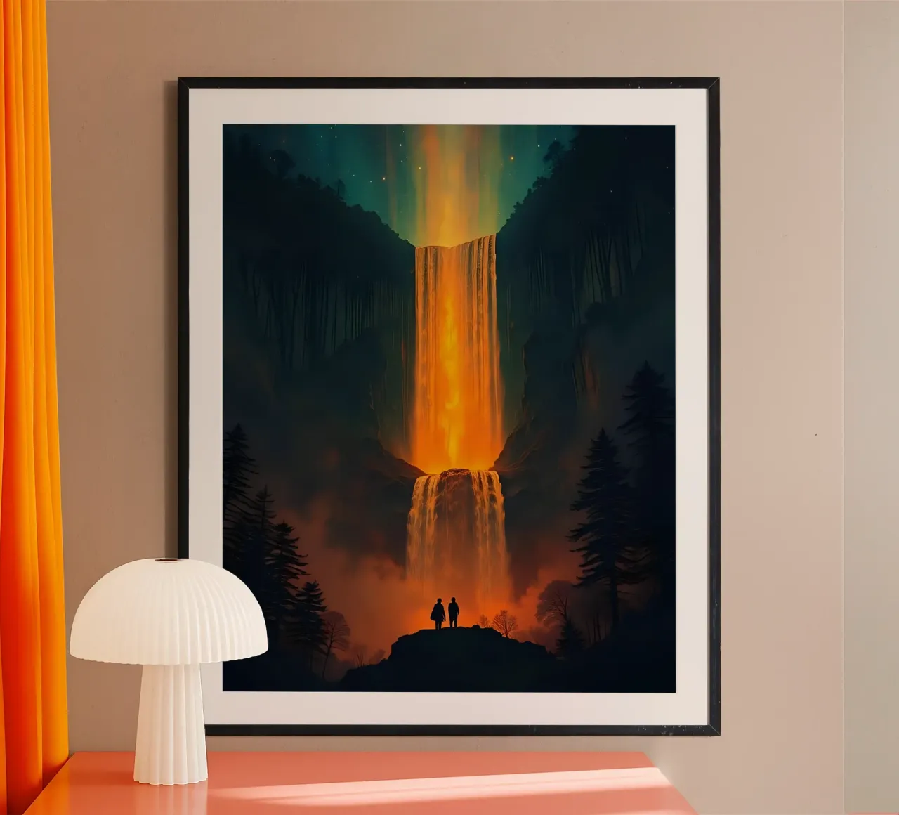 Cascata_4 carta hahnemühle da Fantasie & Mystikwelten by LK