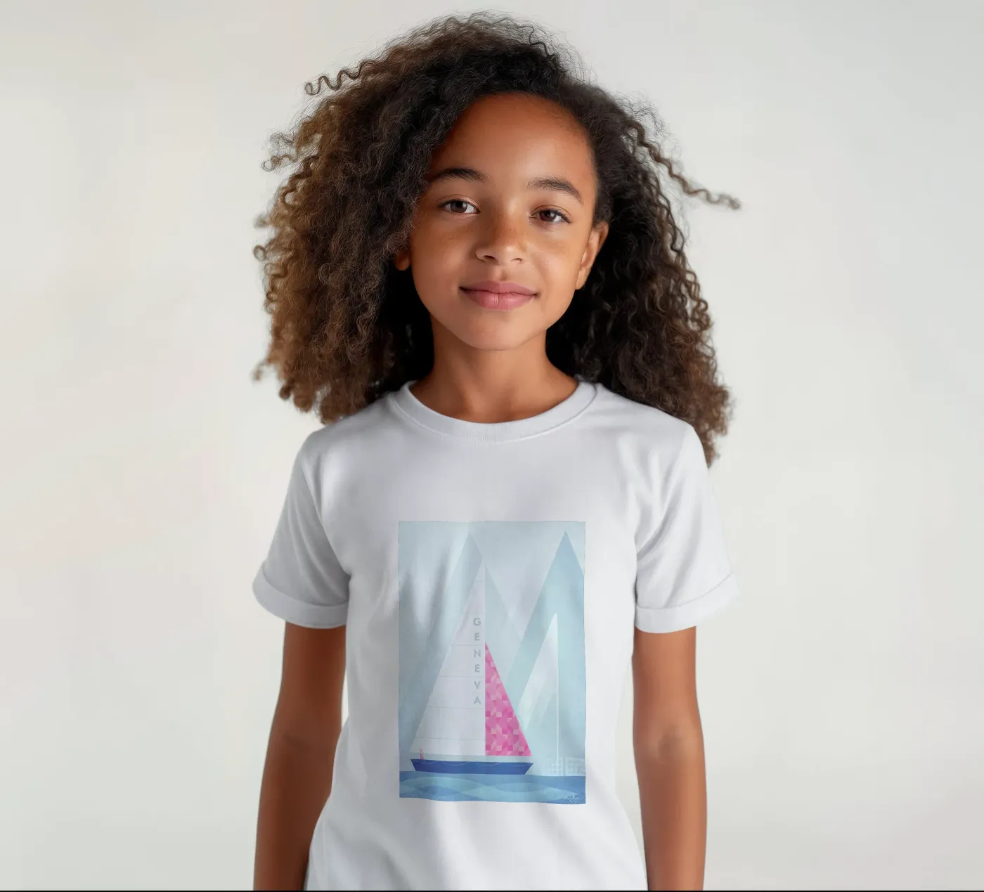 Geneva t-shirt bambini da Henry Rivers