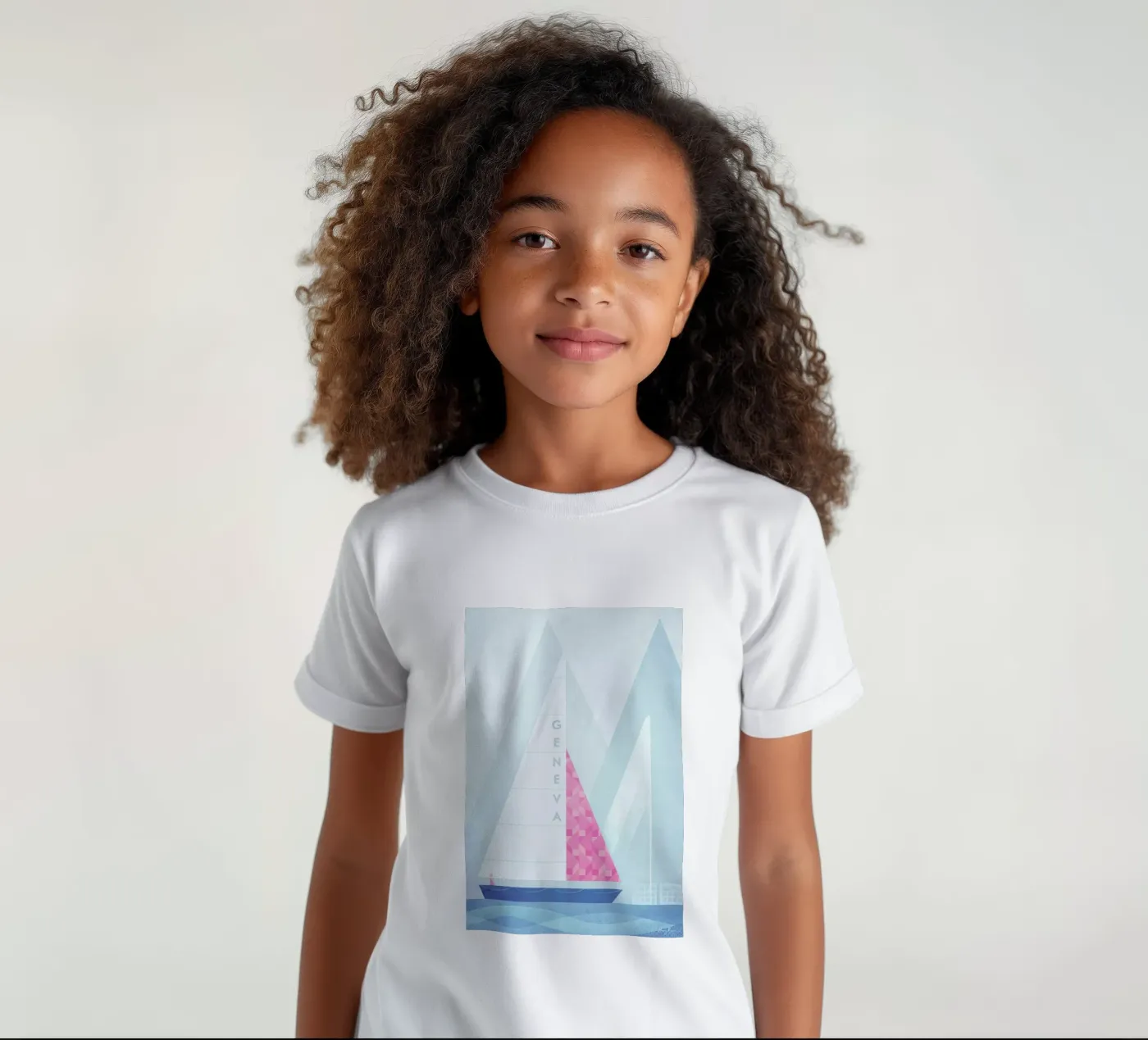 Geneva t-shirt bambini da Henry Rivers