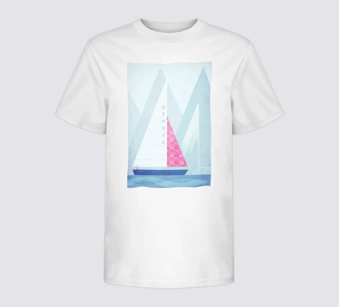 Geneva t-shirt bambini da Henry Rivers