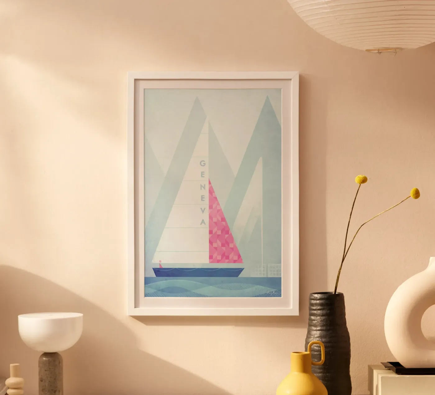 Geneva poster van Henry Rivers