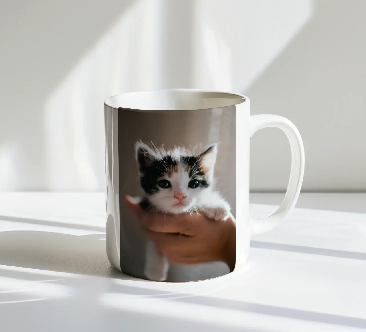gattini tazza in ceramica da rafael campezato
