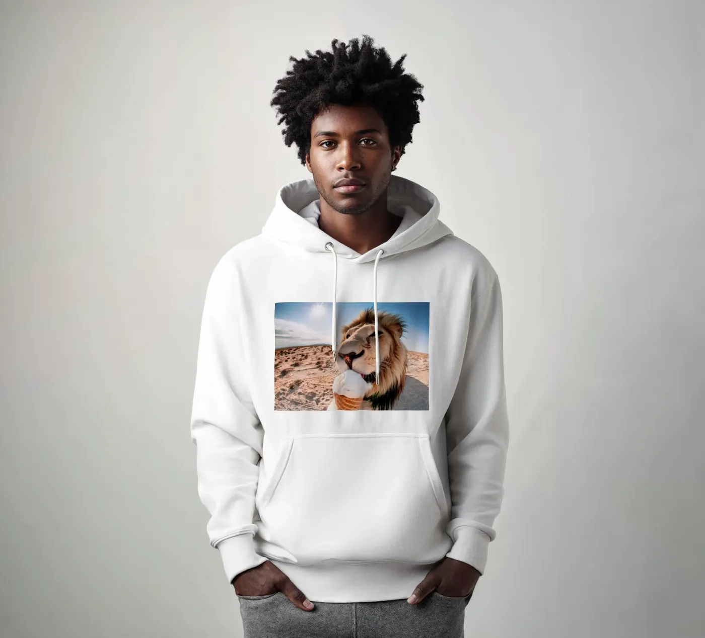 refreshing hoodie by rafael campezato