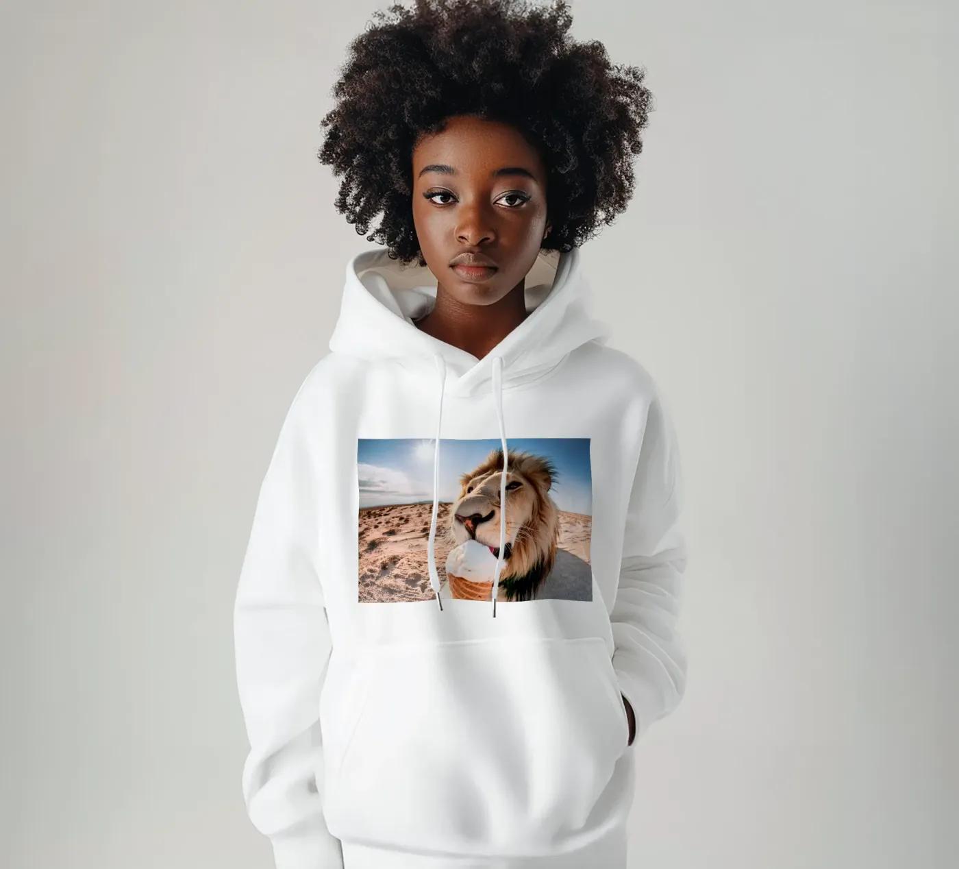 refreshing hoodie by rafael campezato