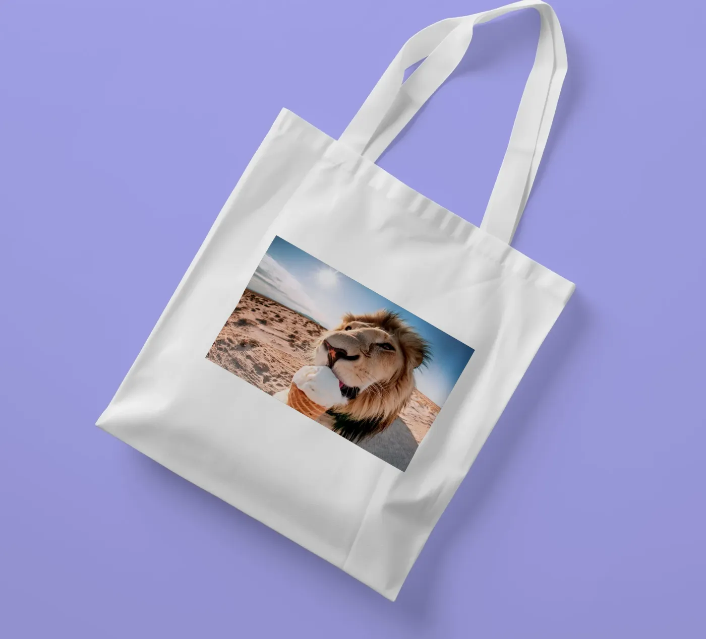 refreshing tote bag by rafael campezato