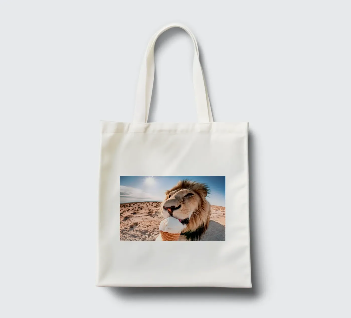 refreshing tote bag by rafael campezato