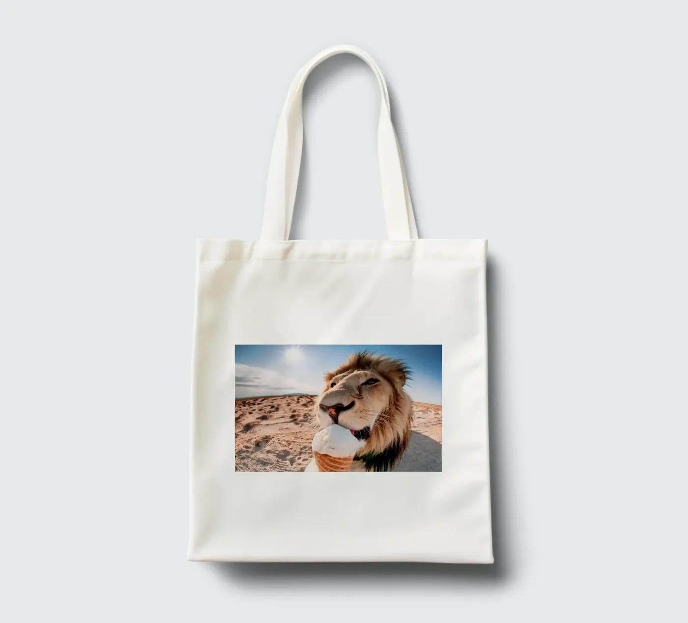 refreshing tote bag by rafael campezato