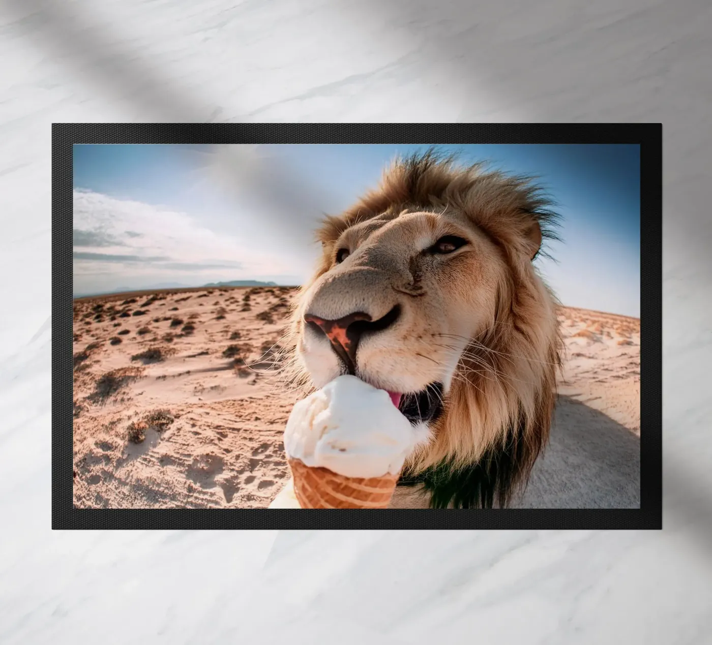 refreshing doormat by rafael campezato