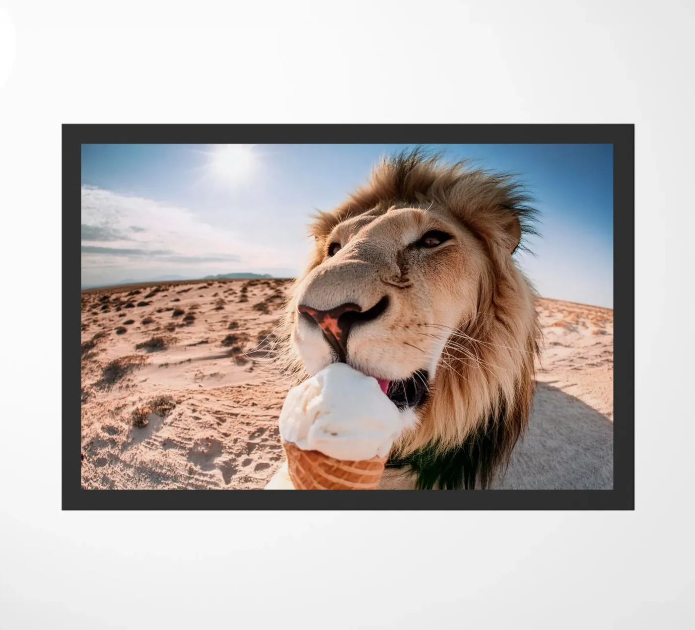 refreshing doormat by rafael campezato