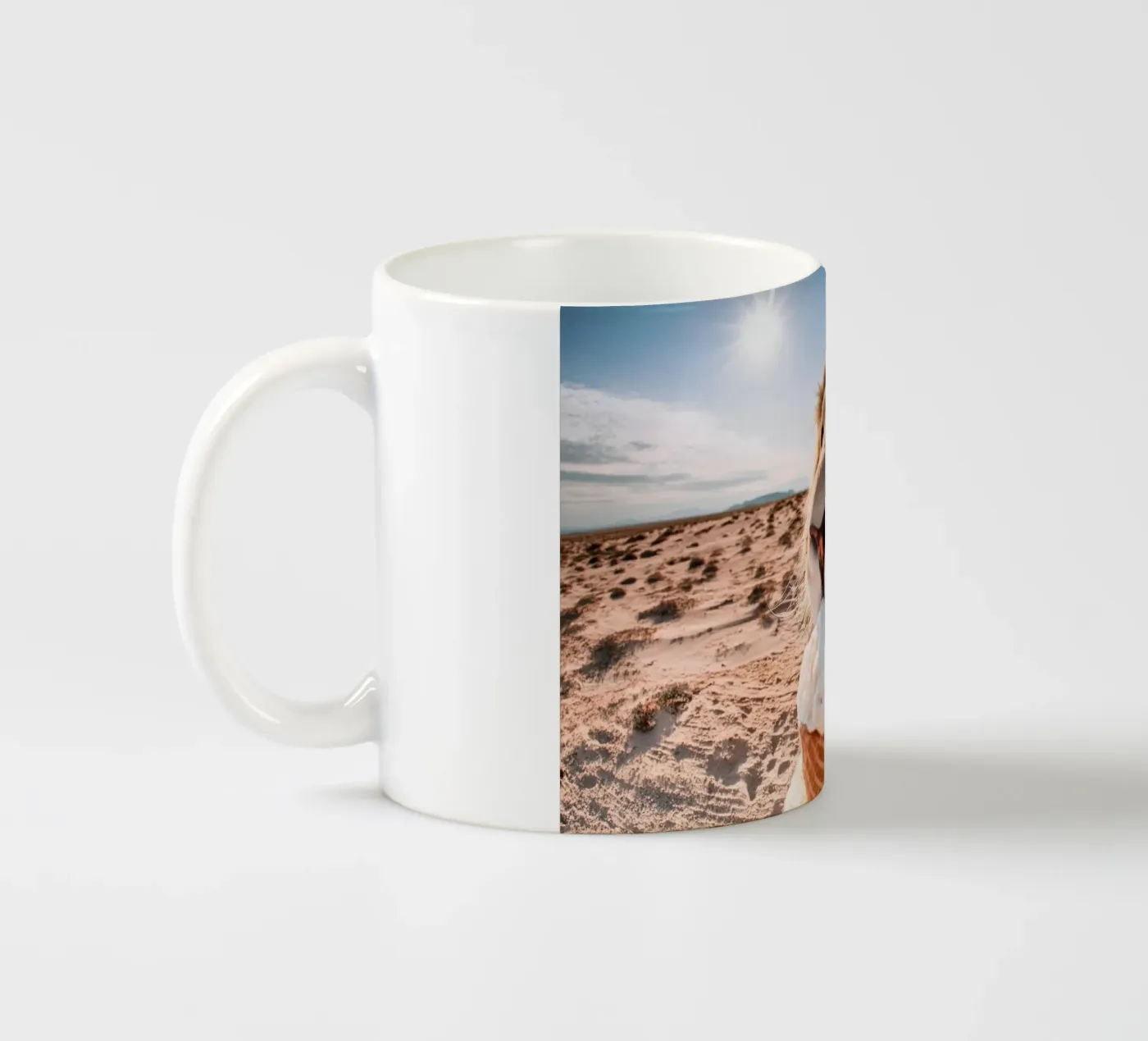 refreshing ceramic mug by rafael campezato