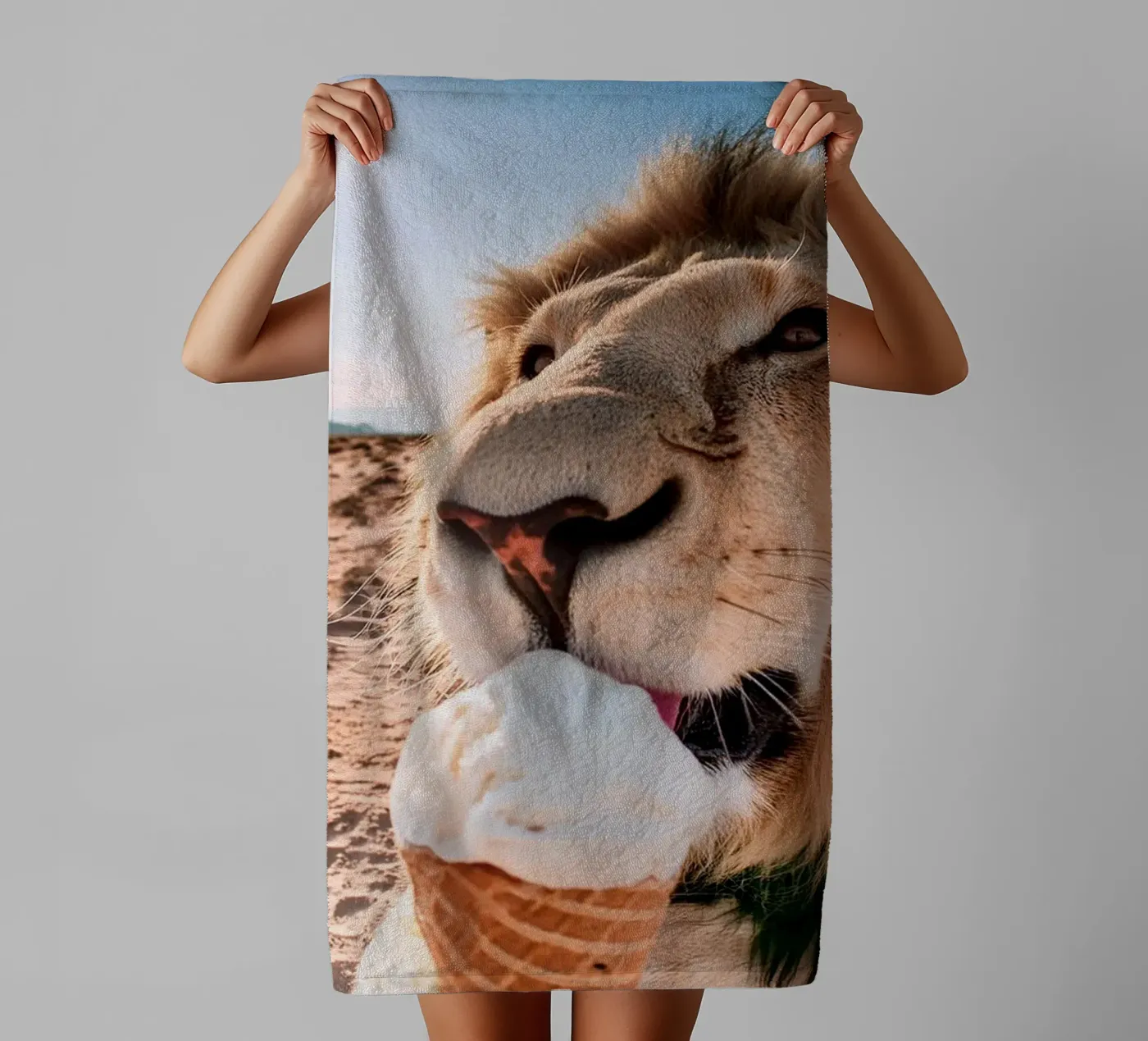 refreshing towel by rafael campezato