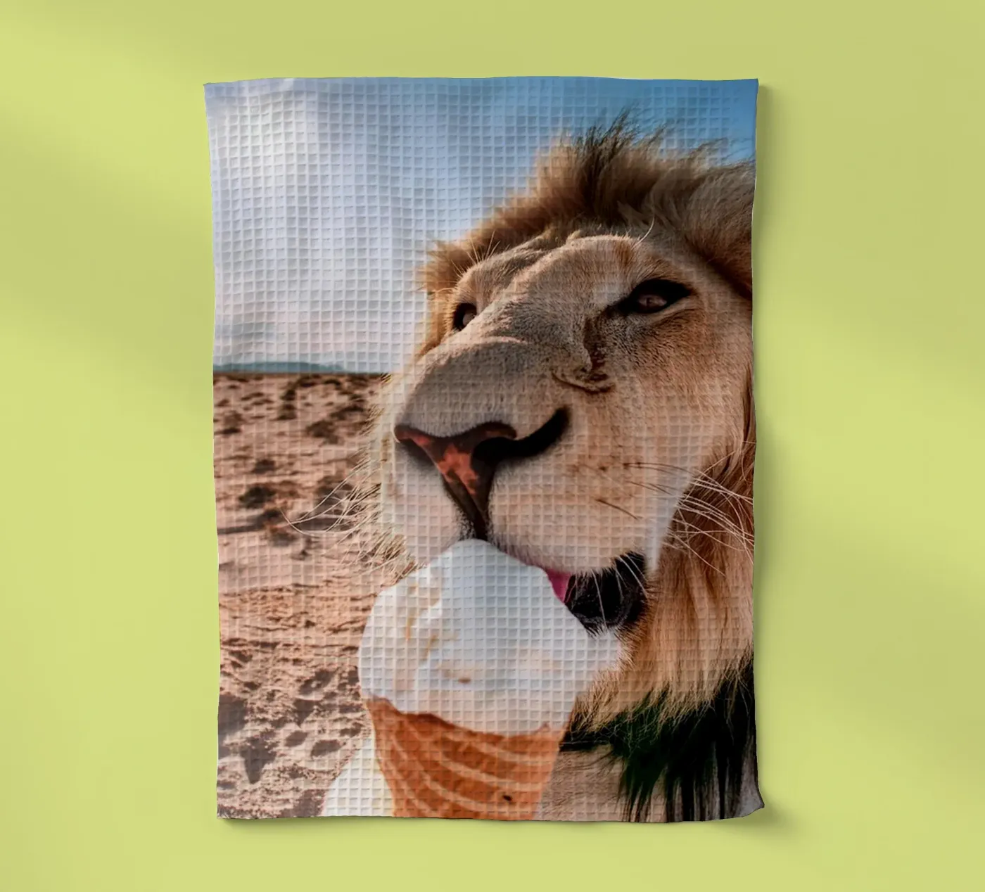 refreshing tea towel by rafael campezato